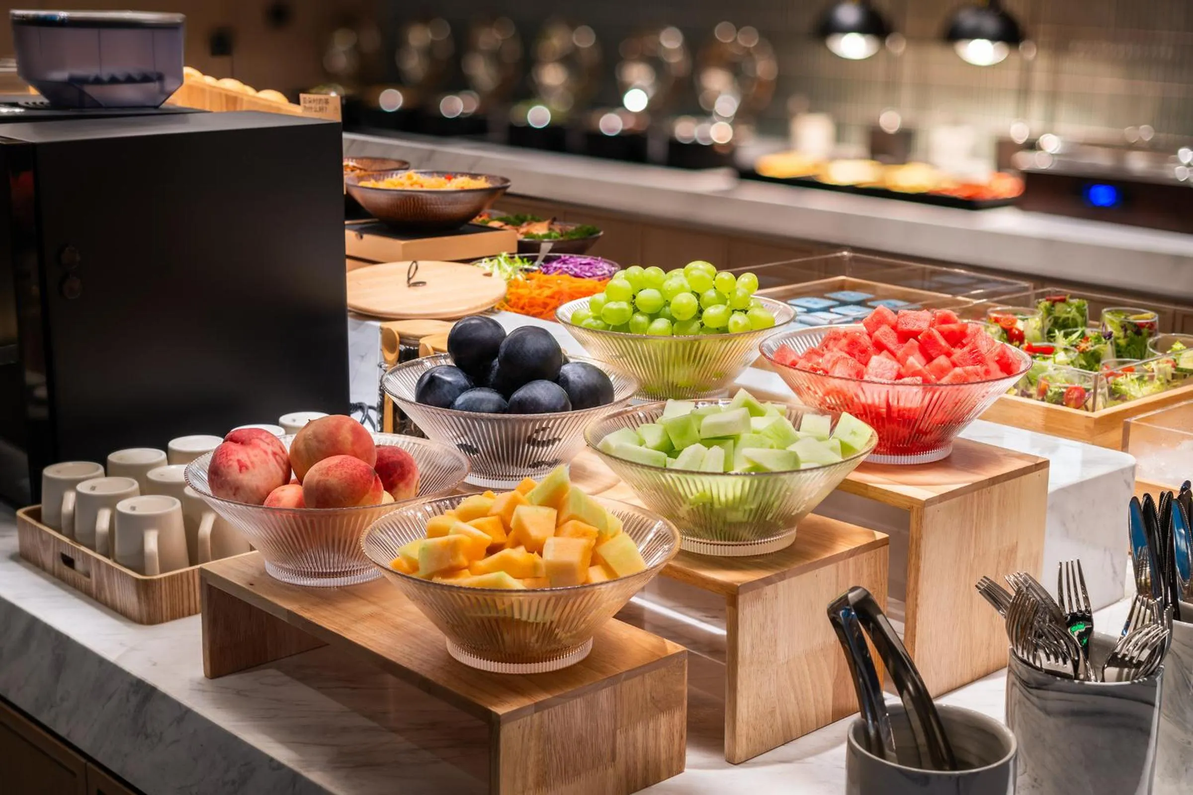 Restaurant/places to eat in Atour Hotel Wuhan Riverview Jianghan Road Pedestrian Street