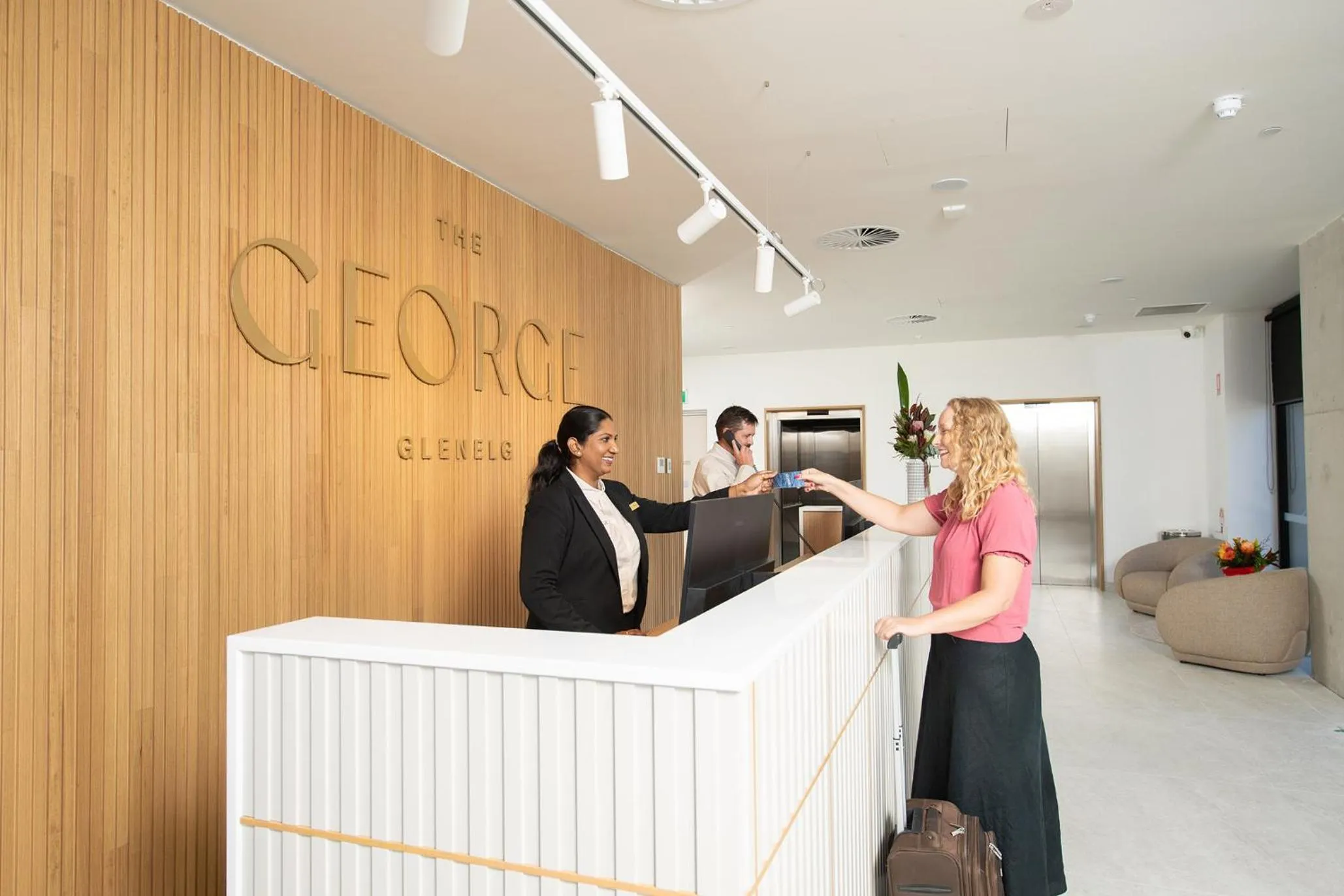 Lobby or reception in The George