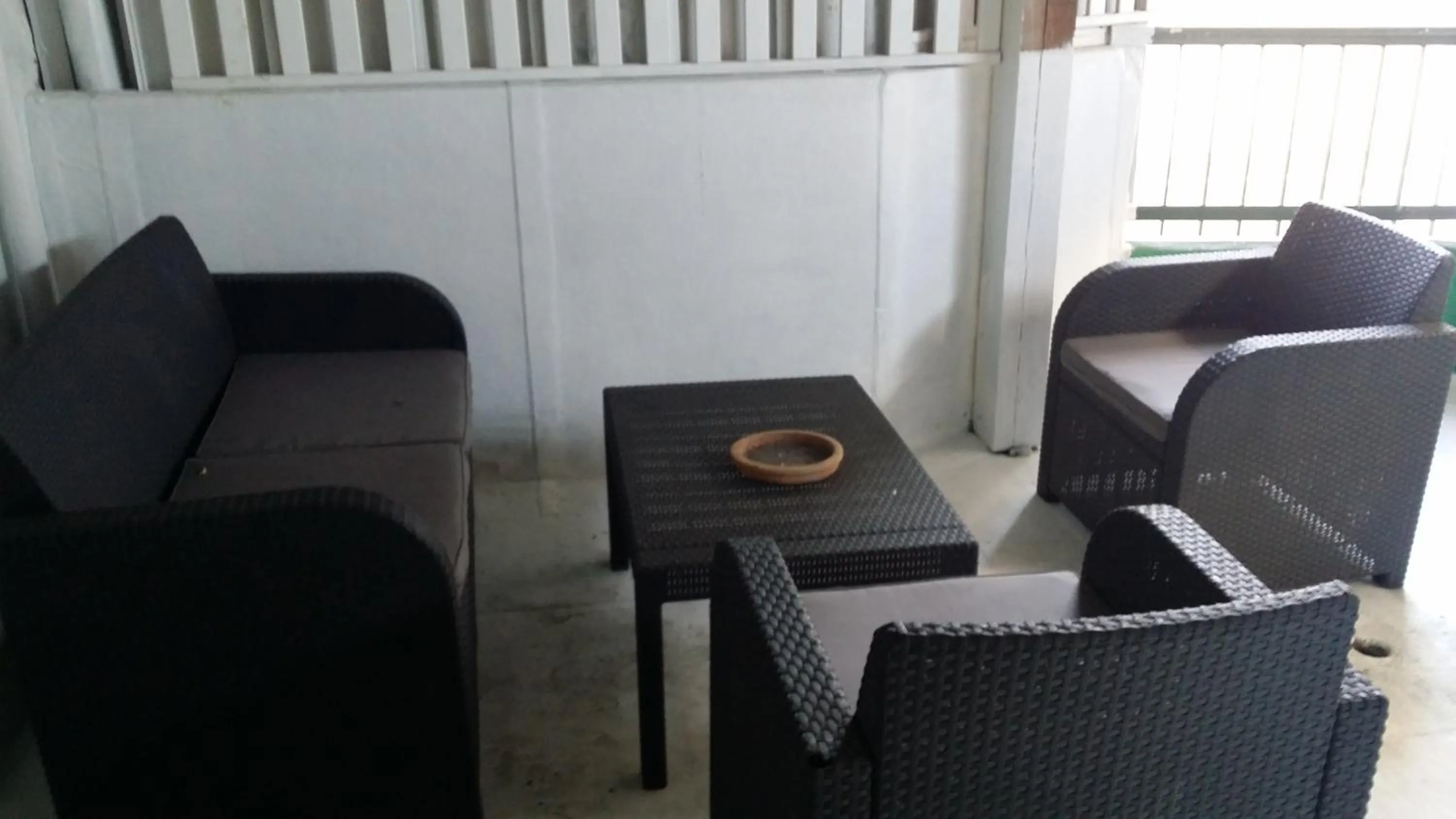 Patio, Lounge/Bar in Hotel Le Tram