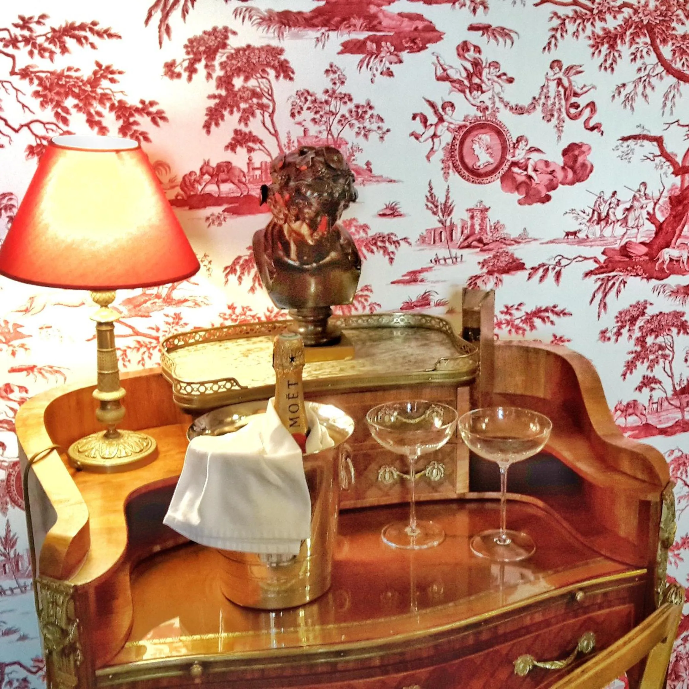 Living room in Château de Chantore