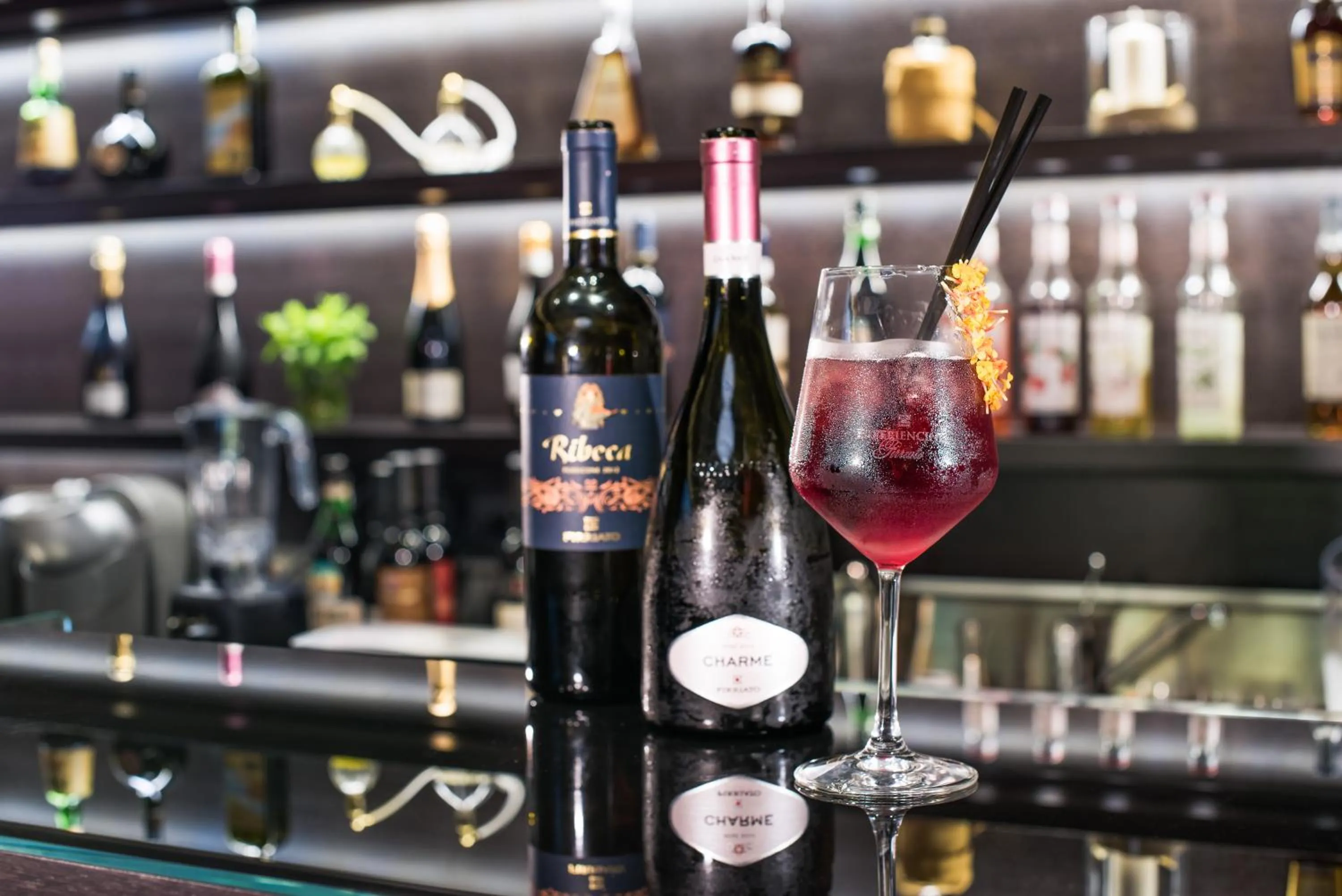 Lounge or bar in Firriato Hospitality - Baglio Sorìa