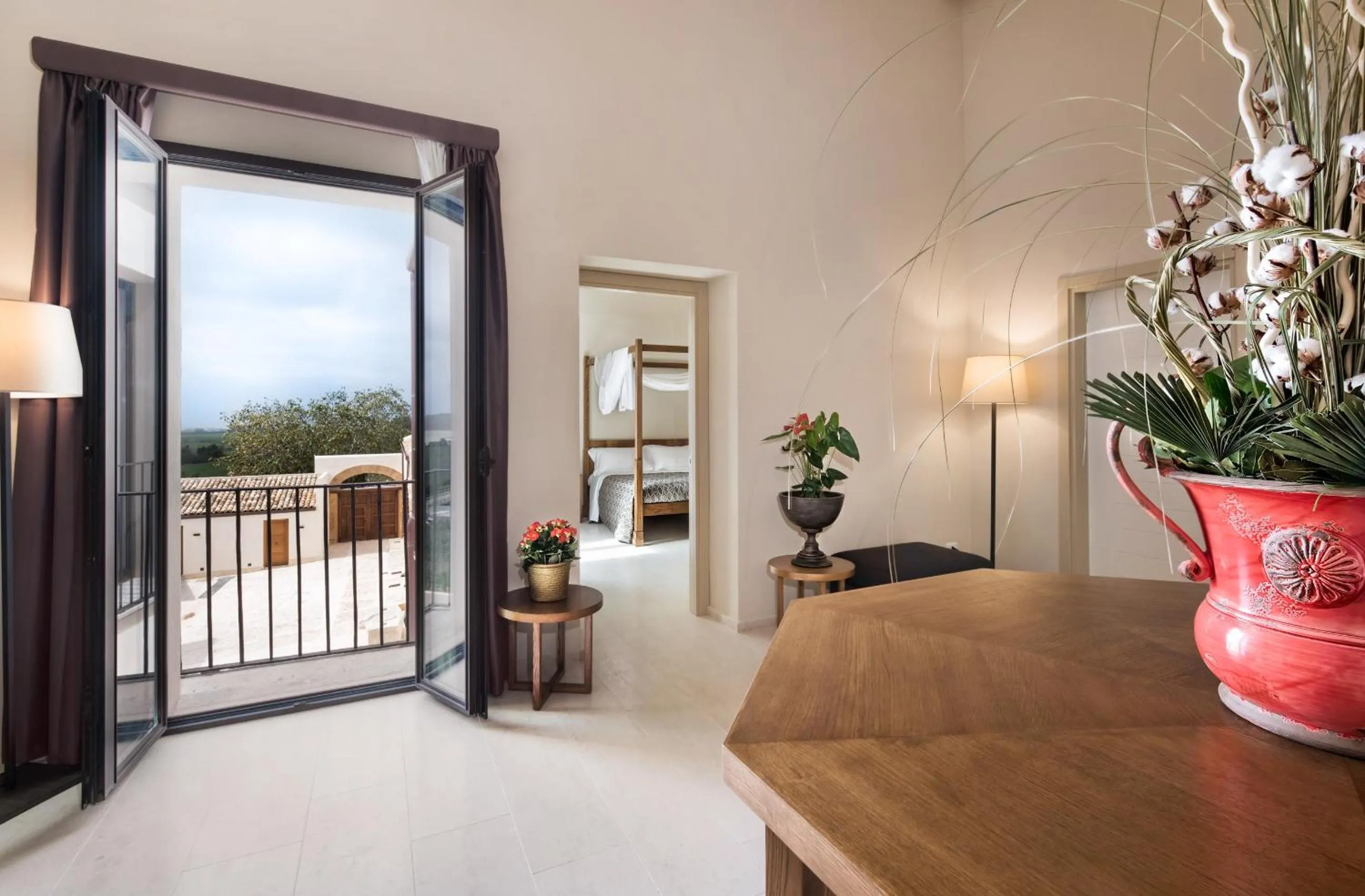 Photo of the whole room in Firriato Hospitality - Baglio Sorìa