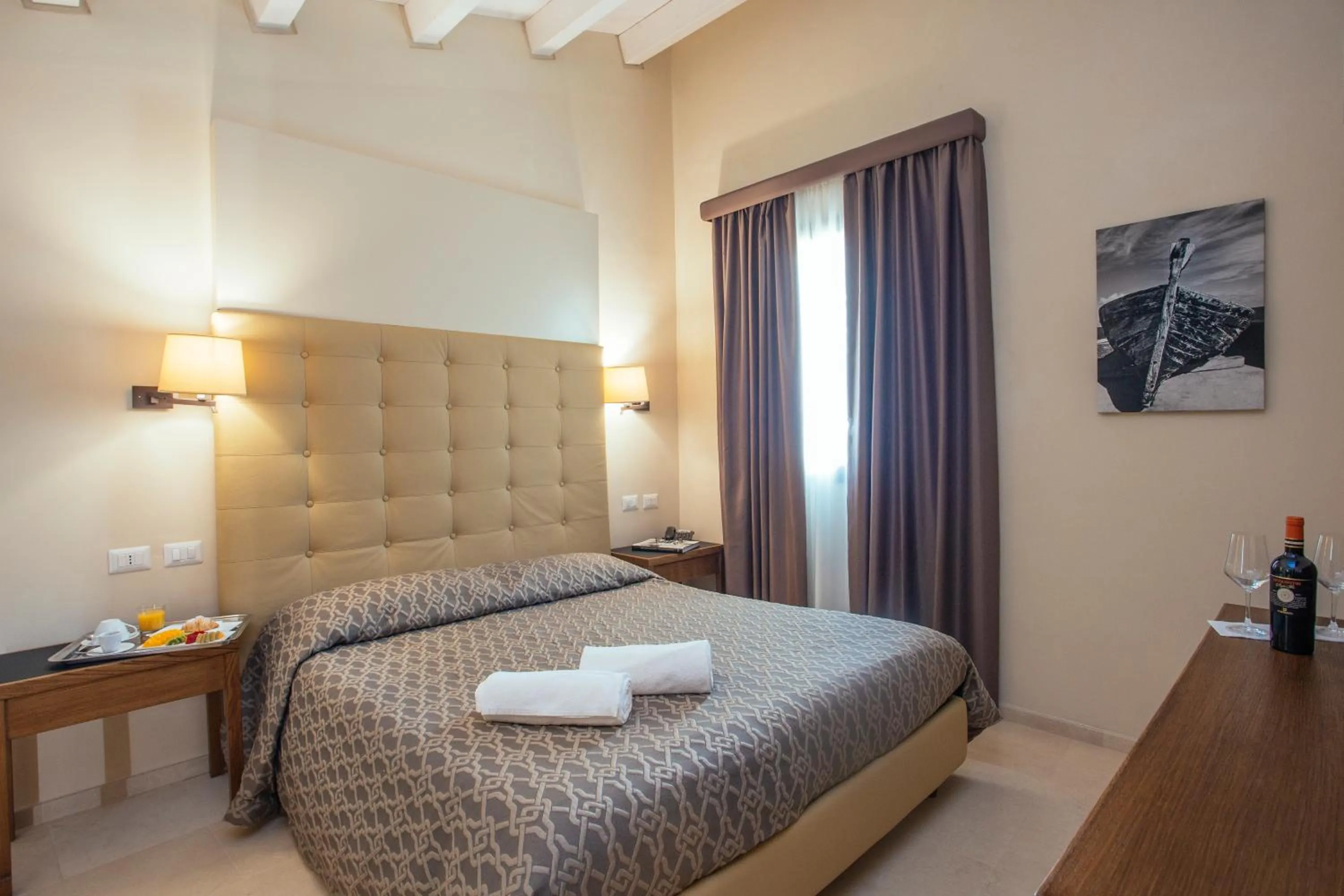 Bed in Firriato Hospitality - Baglio Sorìa