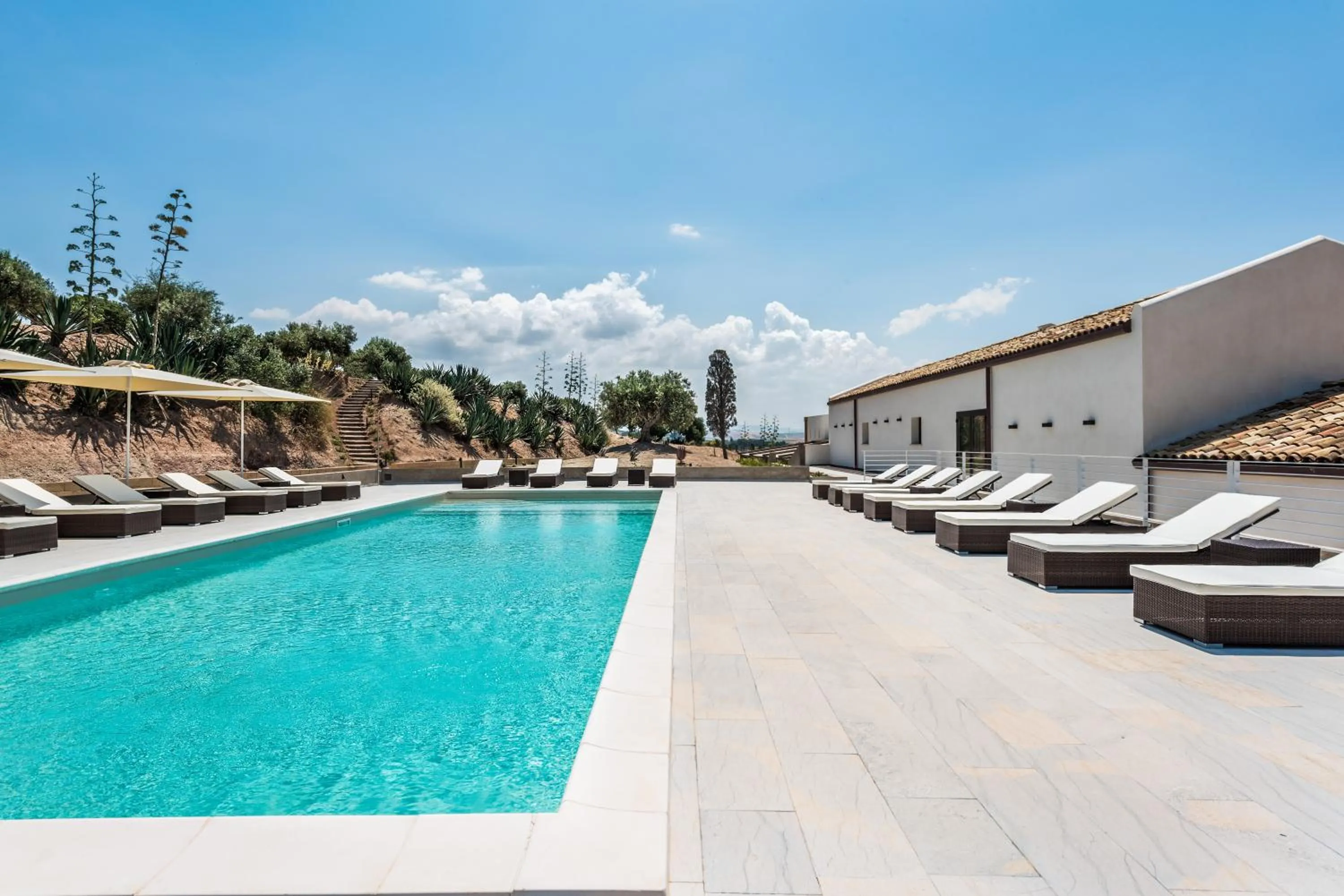 Swimming pool in Firriato Hospitality - Baglio Sorìa