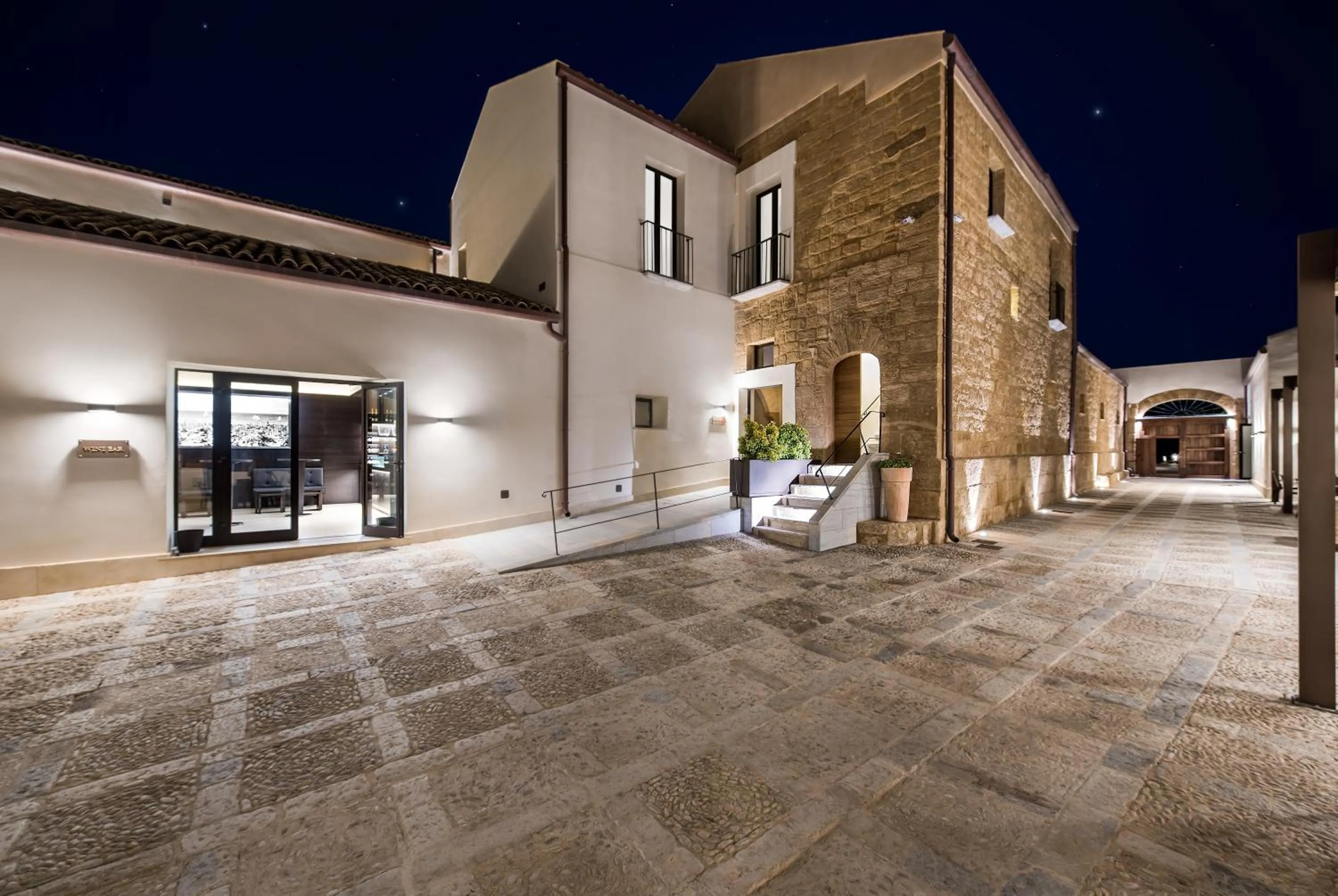 Patio in Firriato Hospitality - Baglio Sorìa