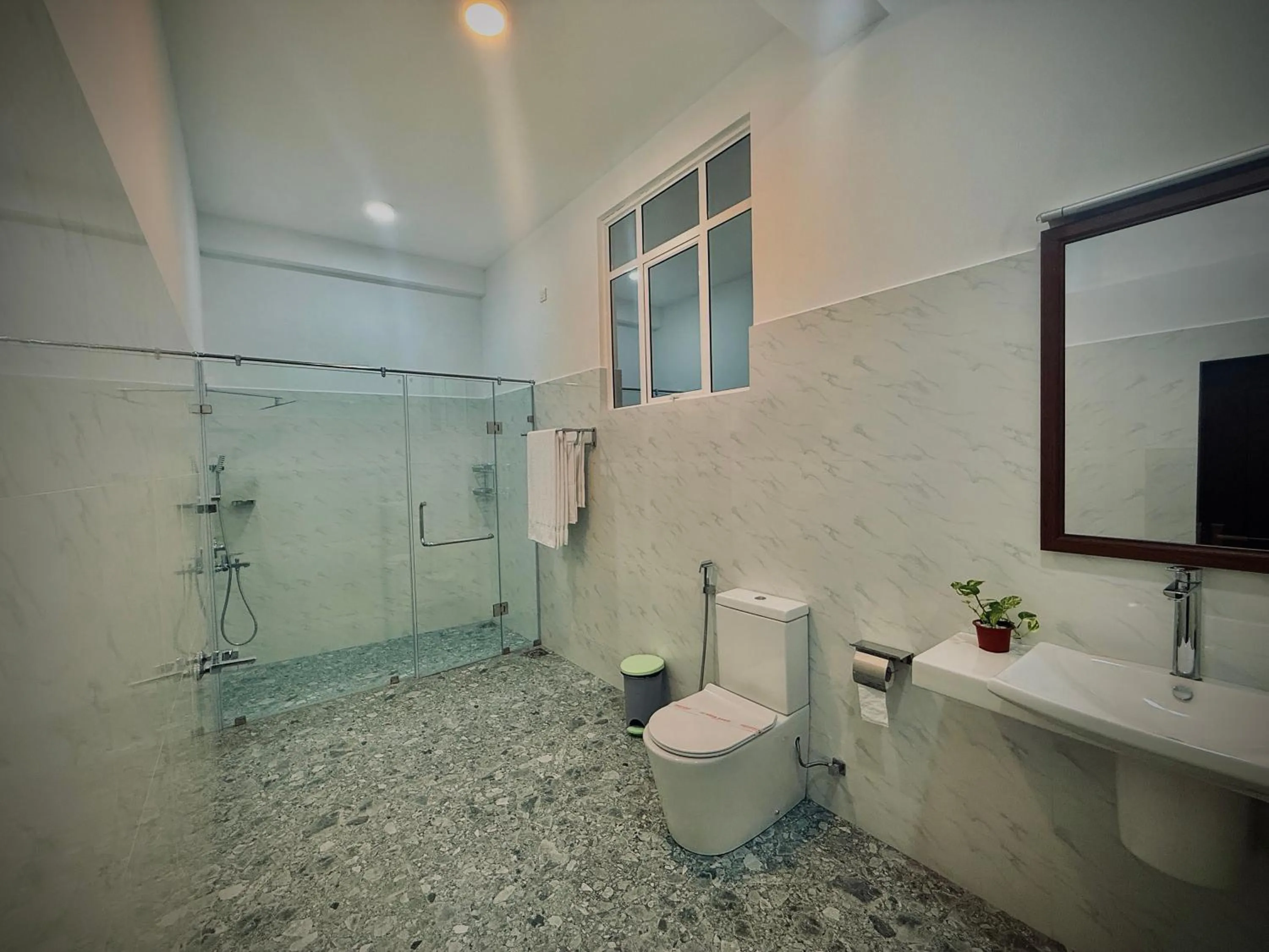 Bathroom in Aloe Transit Hotel