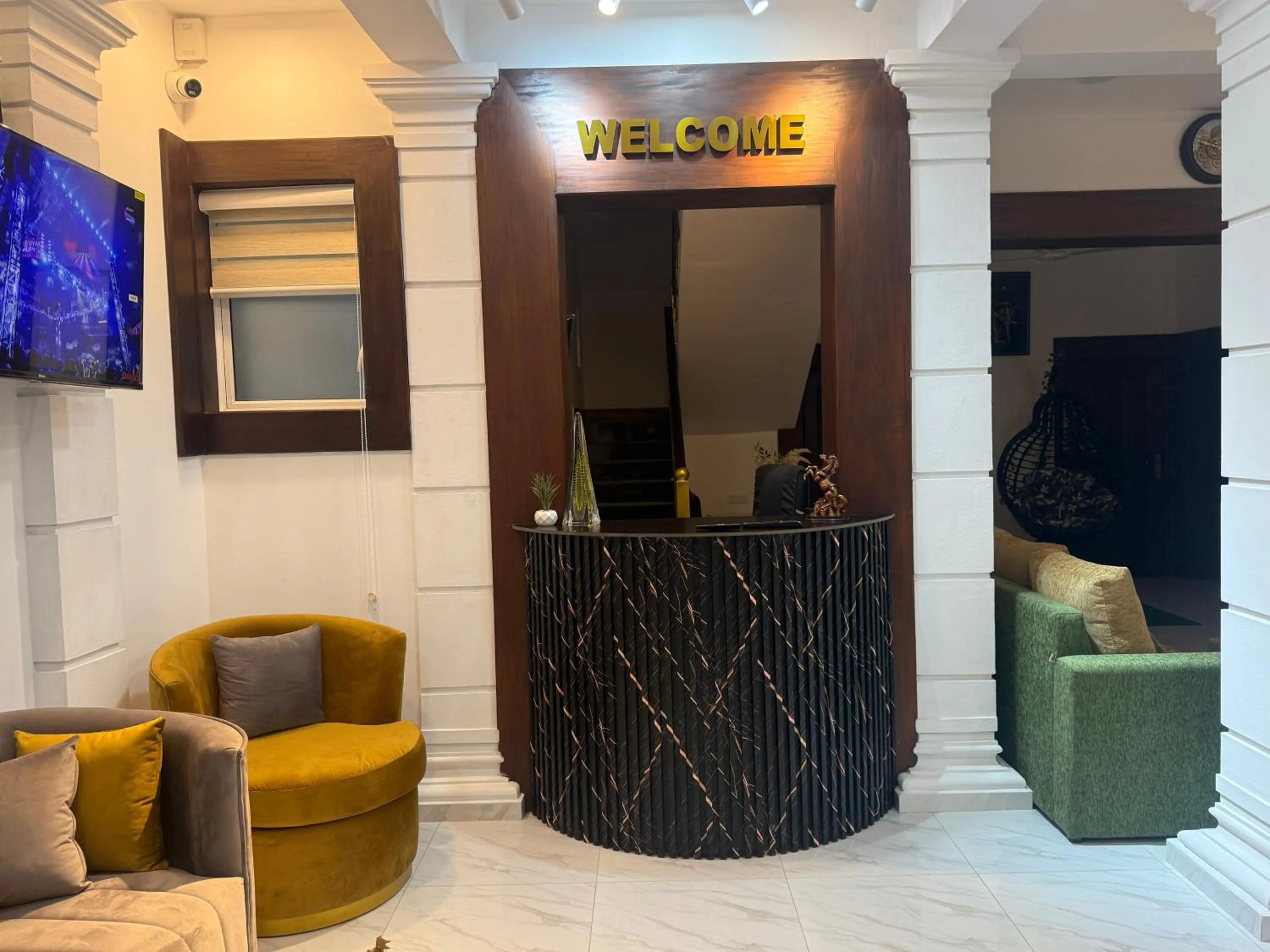 Lobby or reception in Aloe Transit Hotel