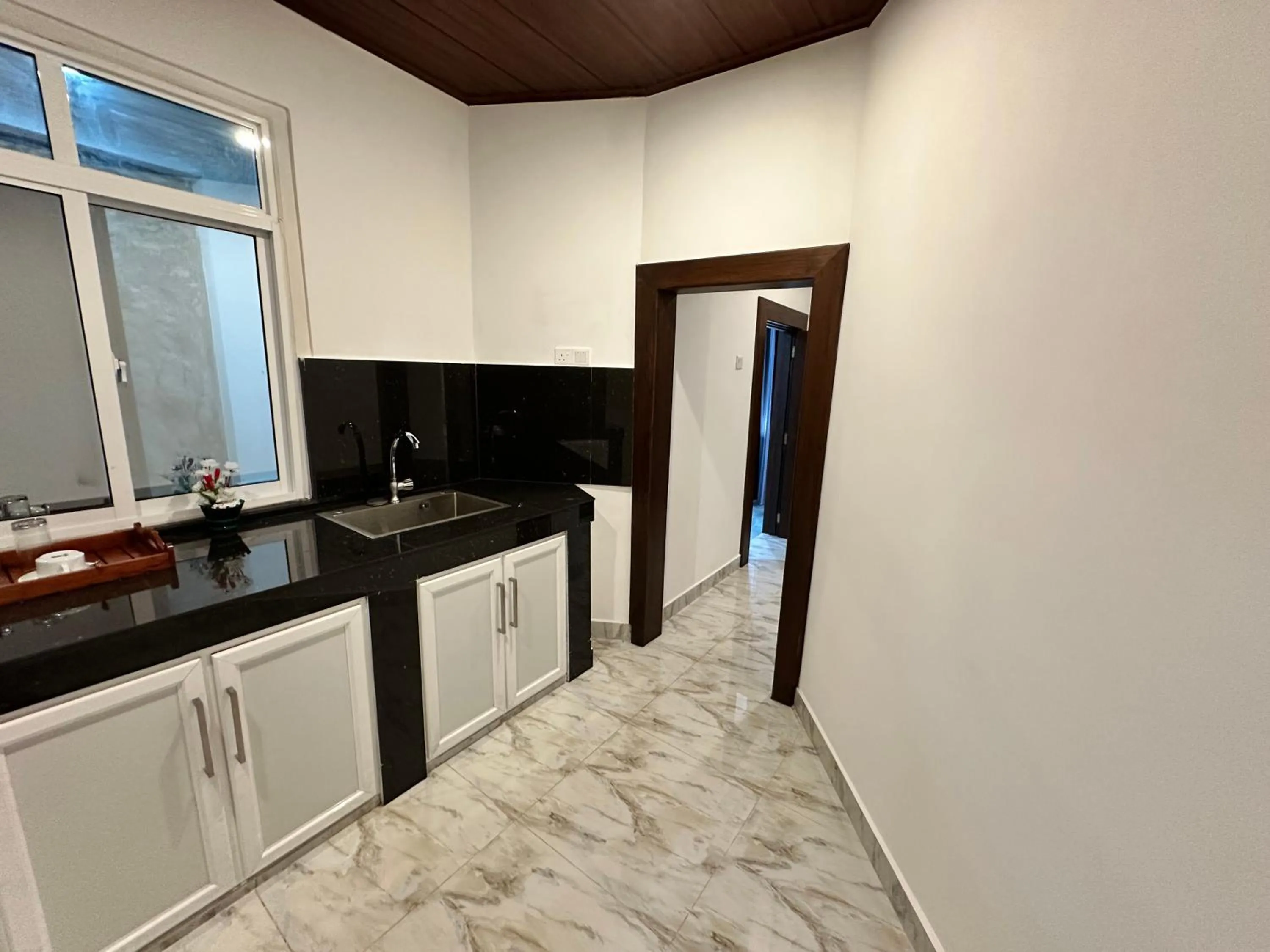 kitchen in Aloe Transit Hotel