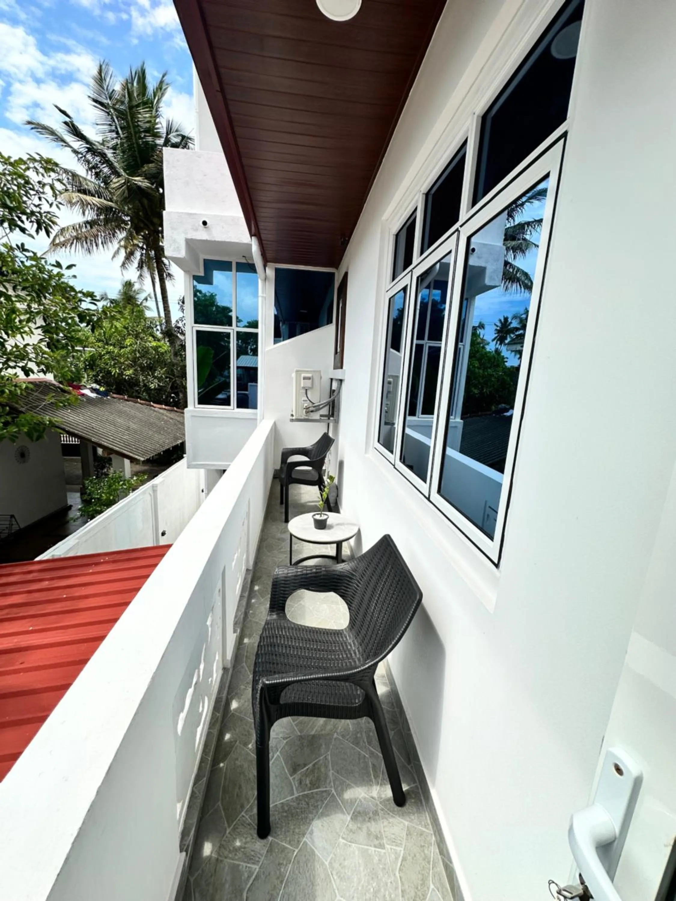 Seating area in Aloe Transit Hotel