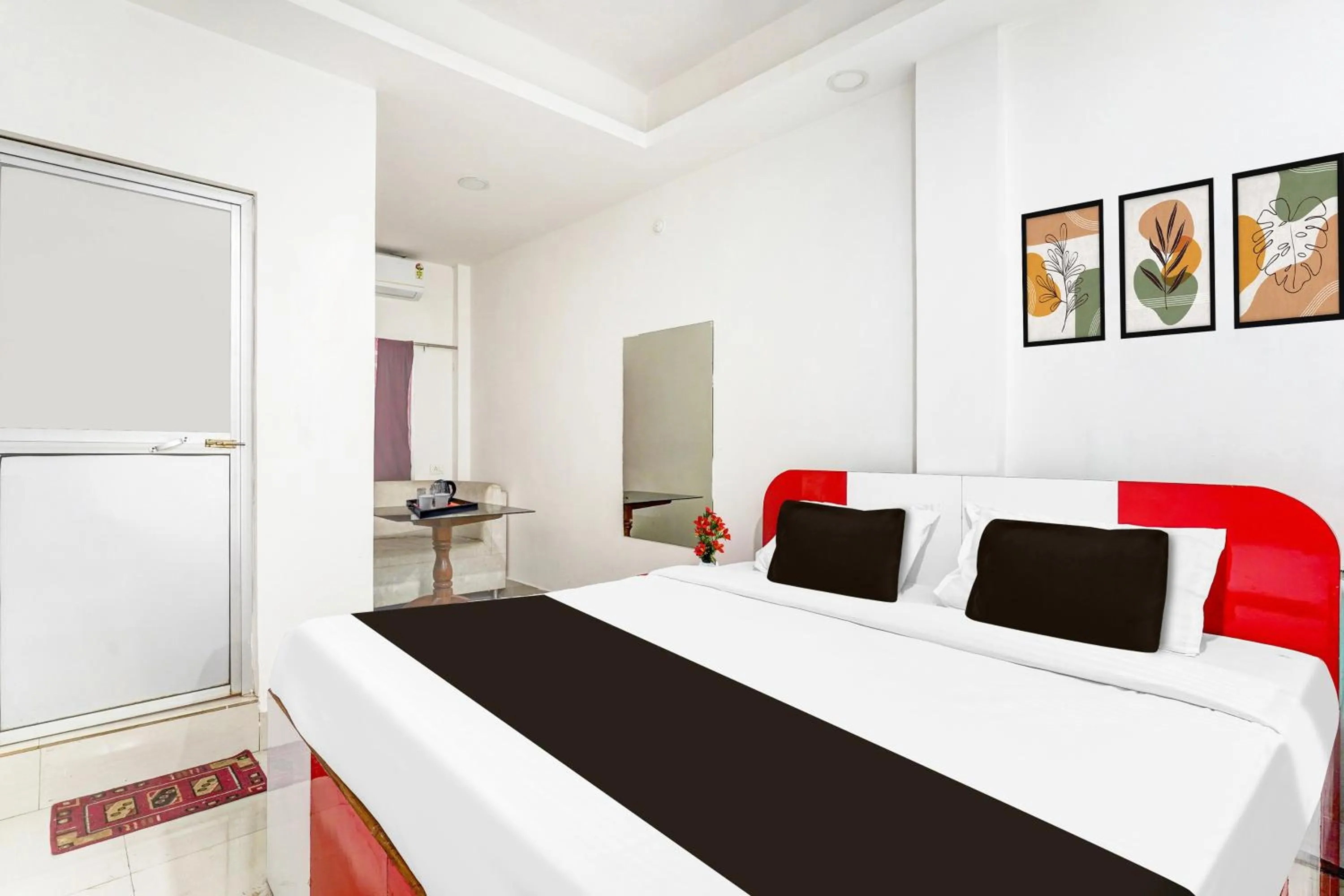 Bedroom, Bed in Hotel O Pradhan Nagar Siliguri Formerly Prince Guest House