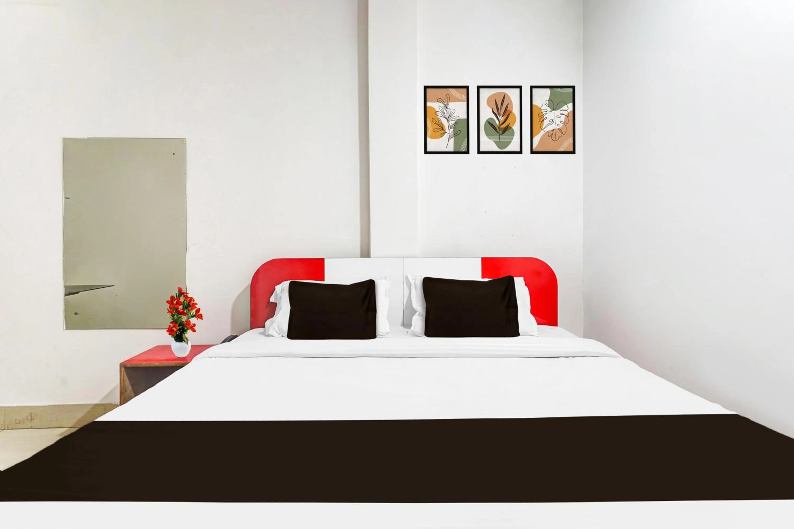Bedroom, Bed in Hotel O Pradhan Nagar Siliguri Formerly Prince Guest House