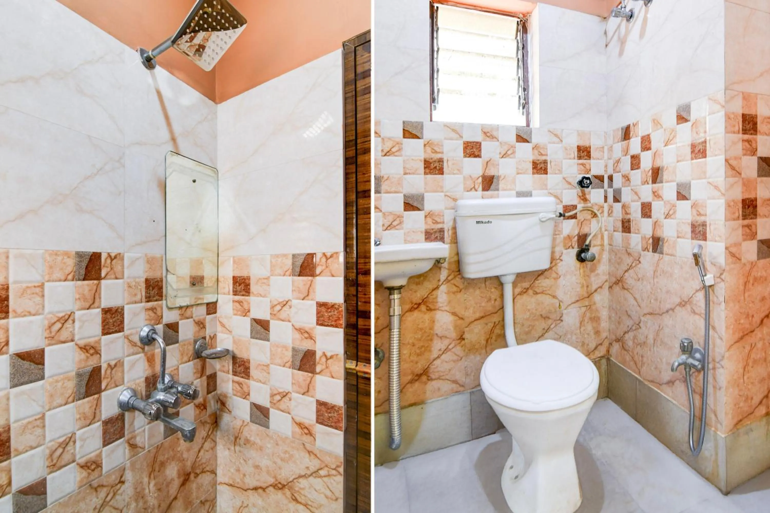 Bathroom in Hotel O Beleghata Formerly Santoshi Banquet And Marriage Hall