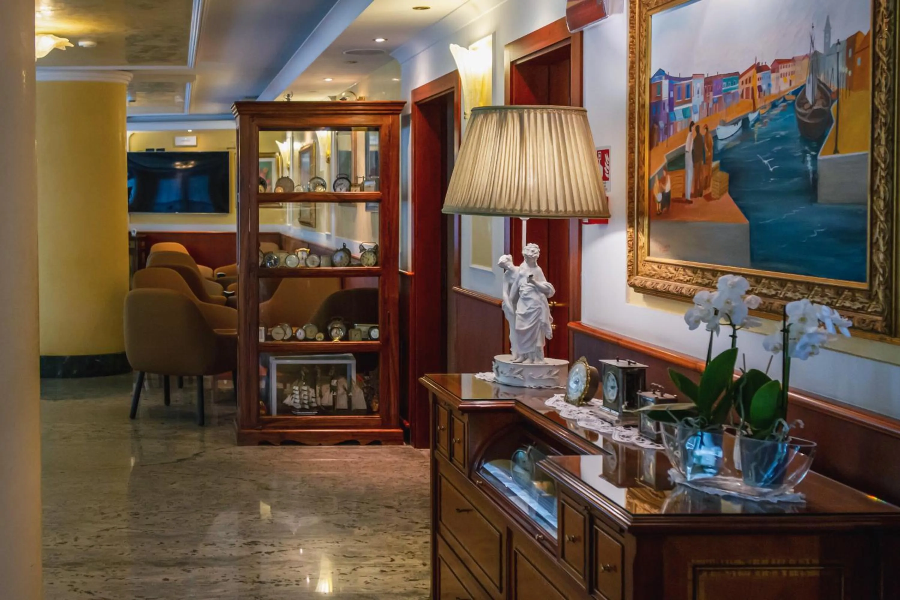 Lobby or reception in Hotel Verona