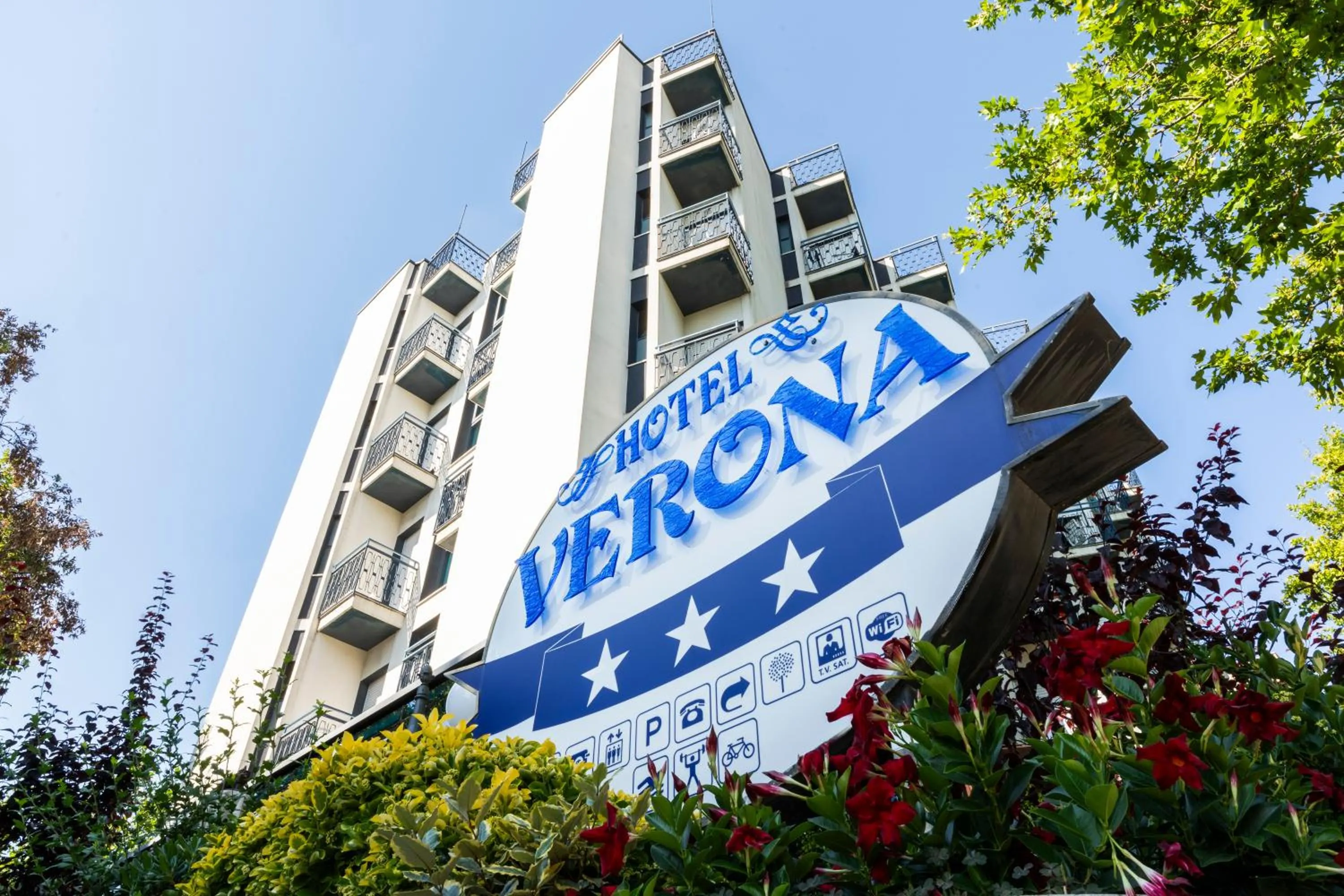 Property building in Hotel Verona