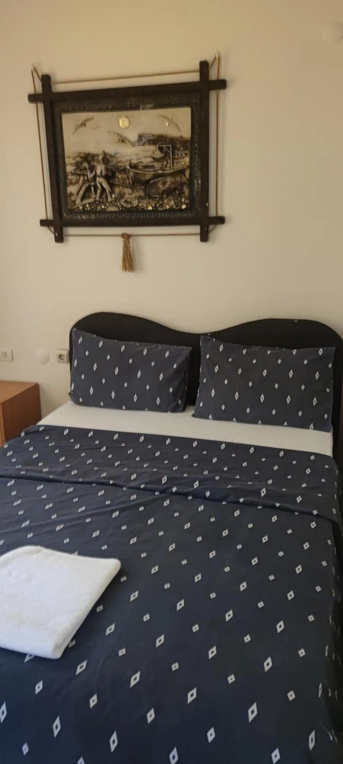 Bed in İmperial Hotel