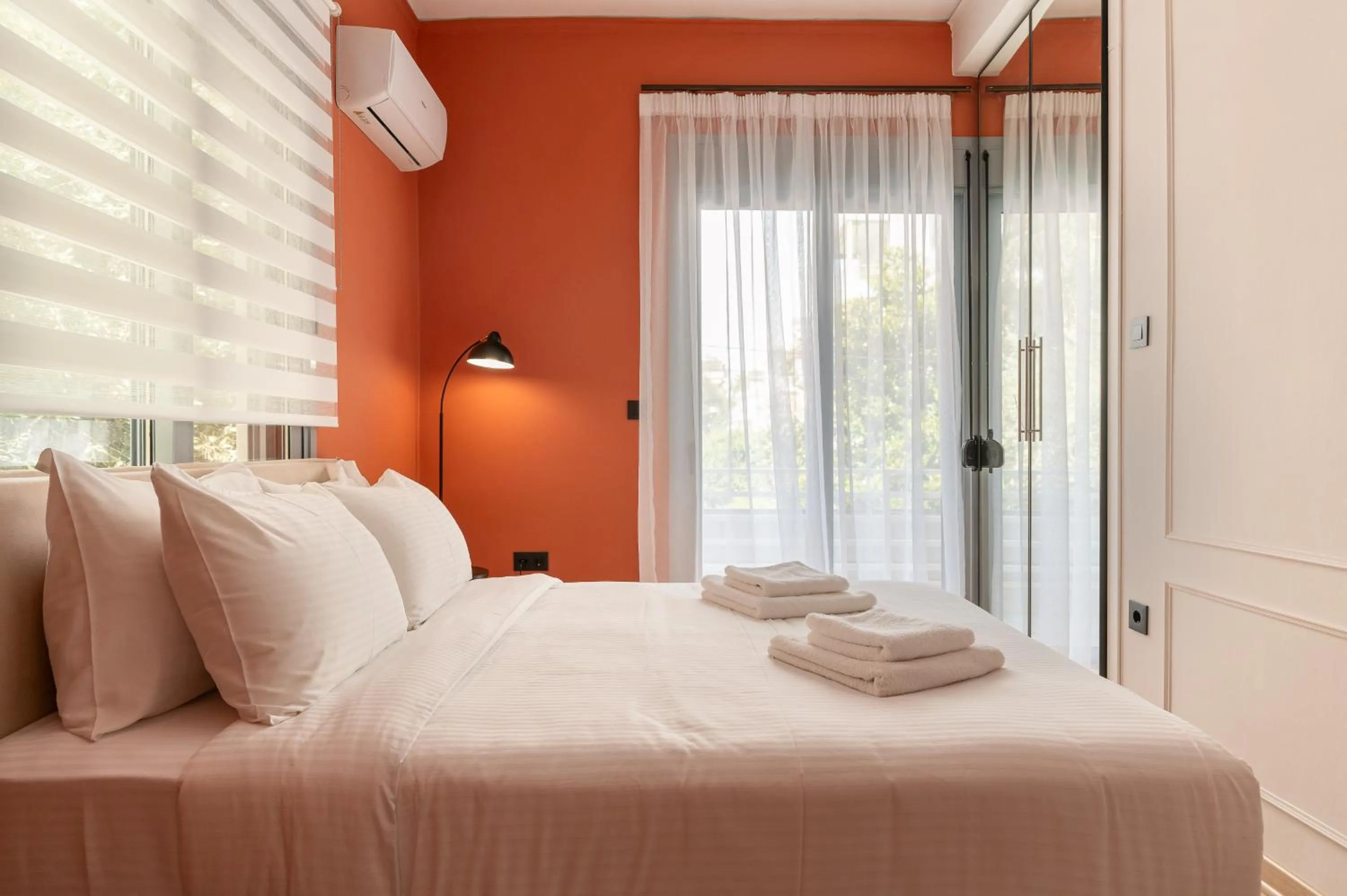 Bed in Phalerus Suites