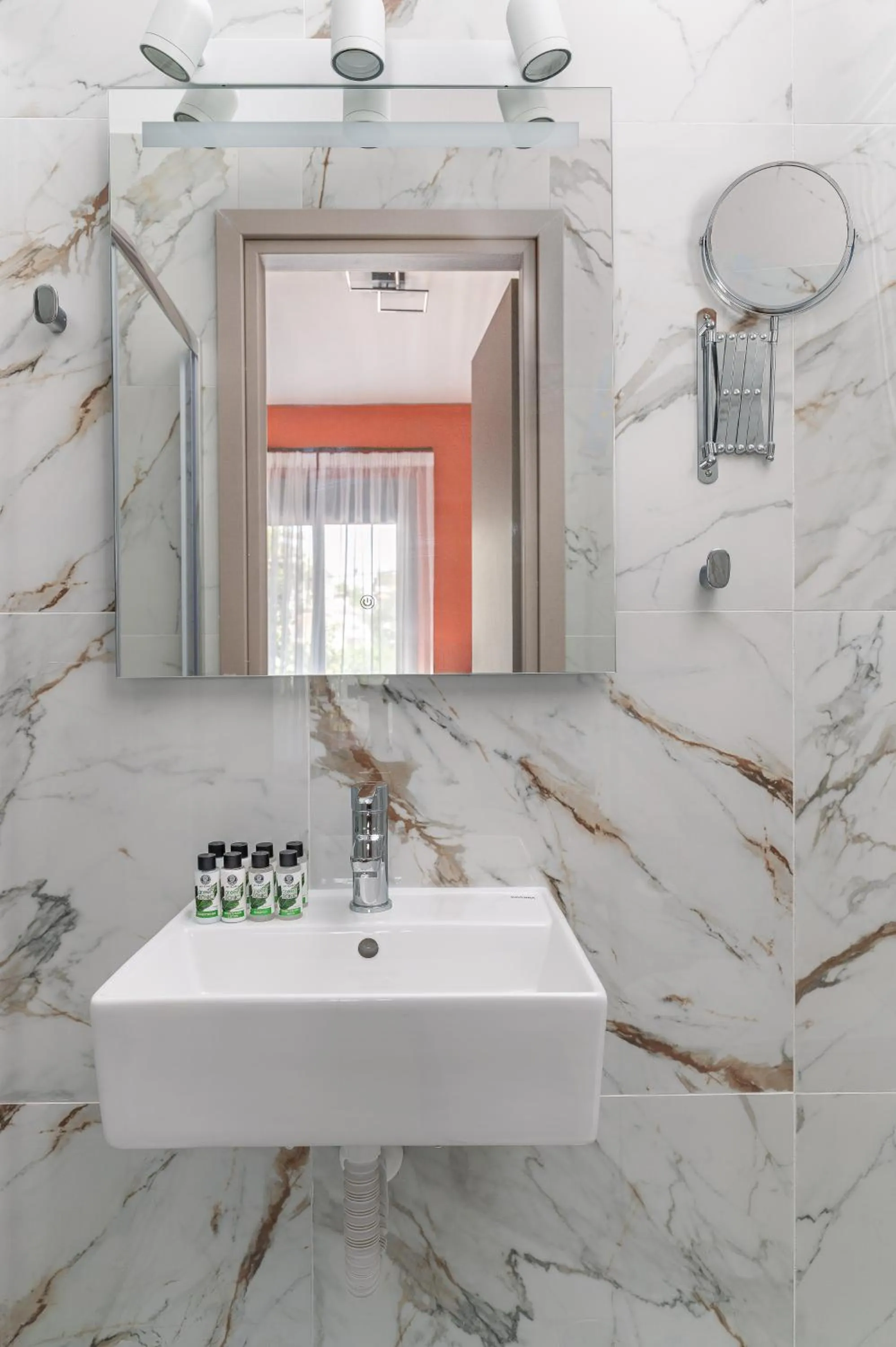 Shower in Phalerus Suites