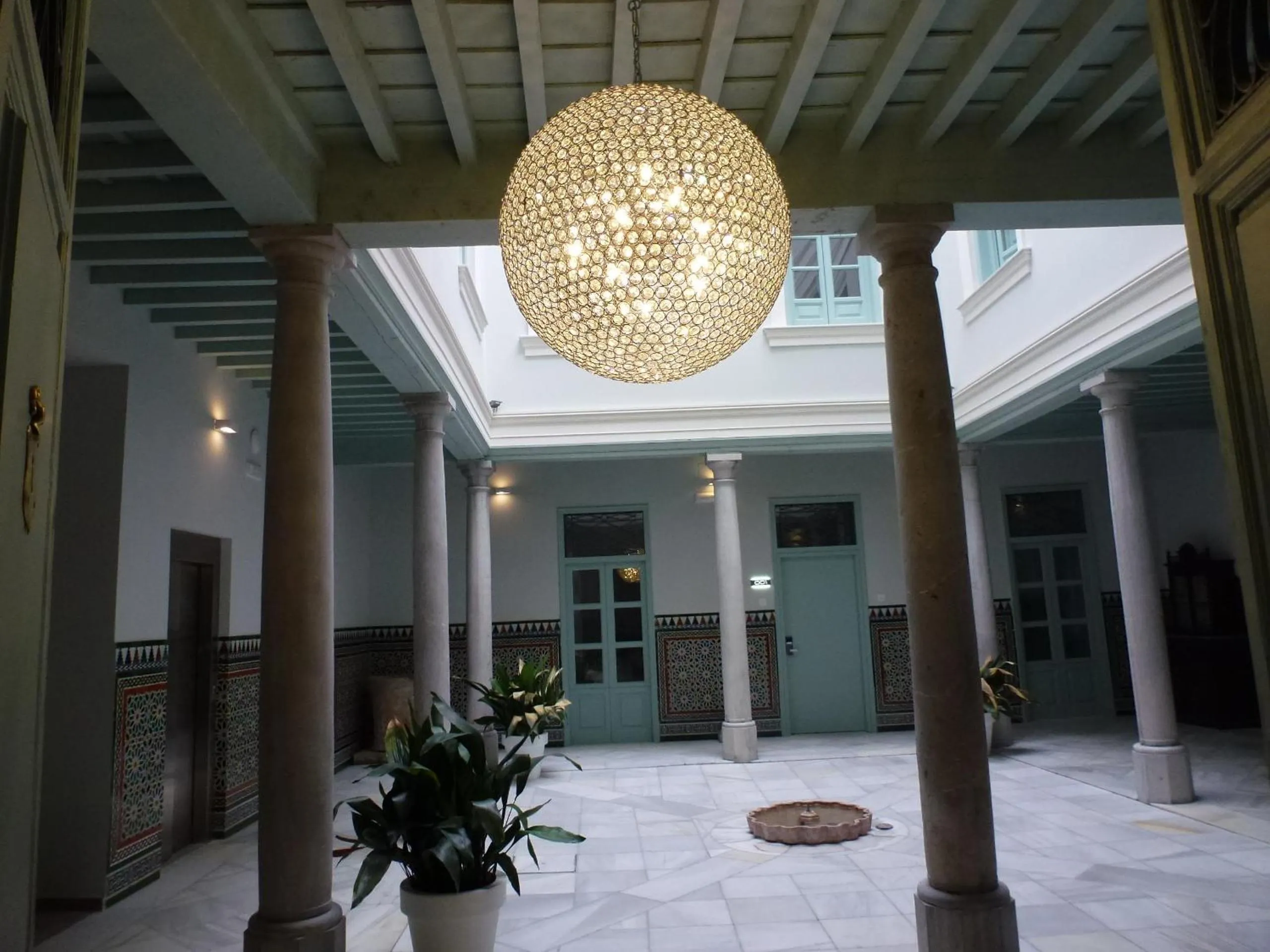 Patio in Palacio Cabrera - Lillo