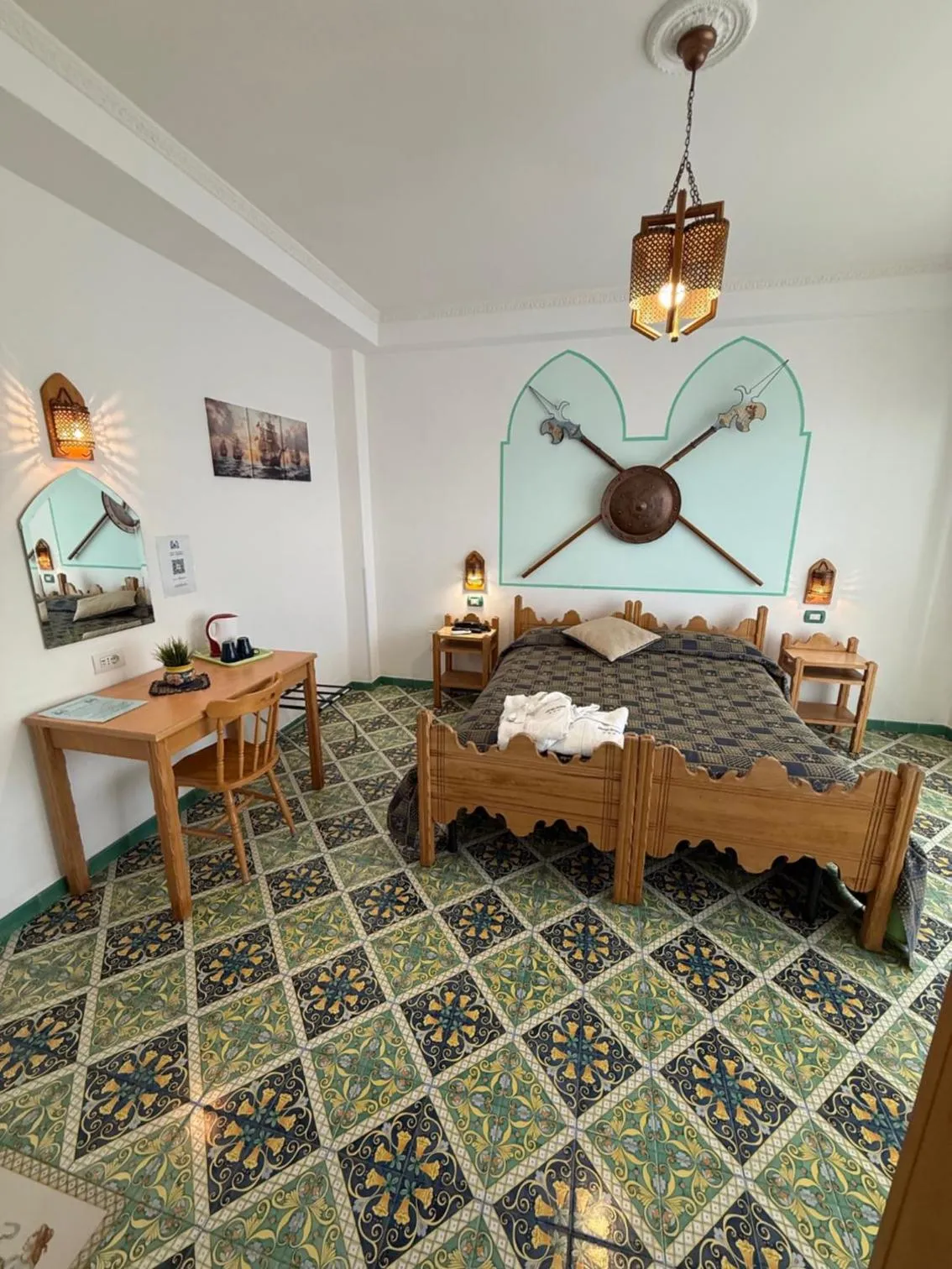 Bedroom, Bed in Riviera B&B Rooms & Apartment SEA-VIEW