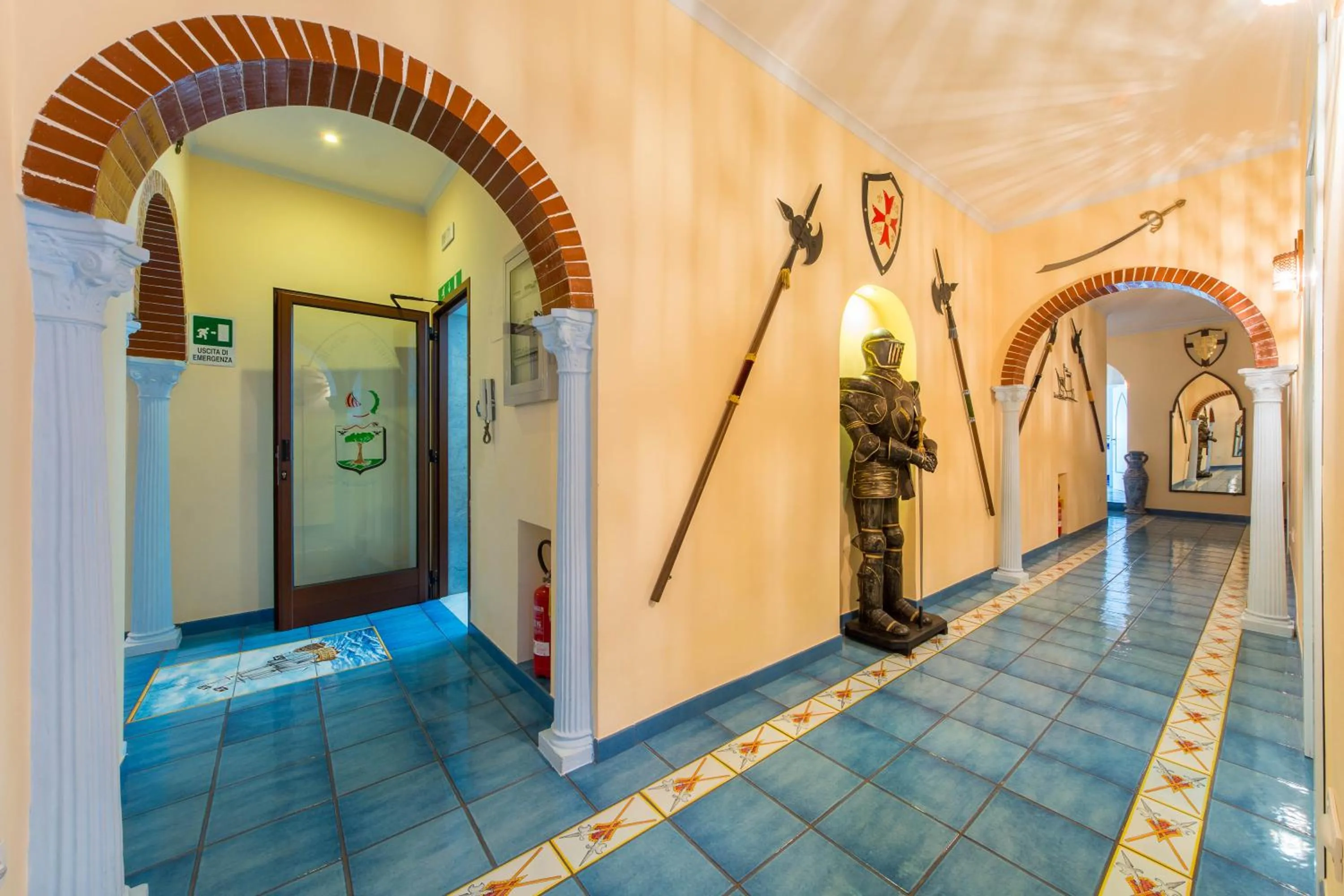 Decorative detail in Riviera B&B Rooms