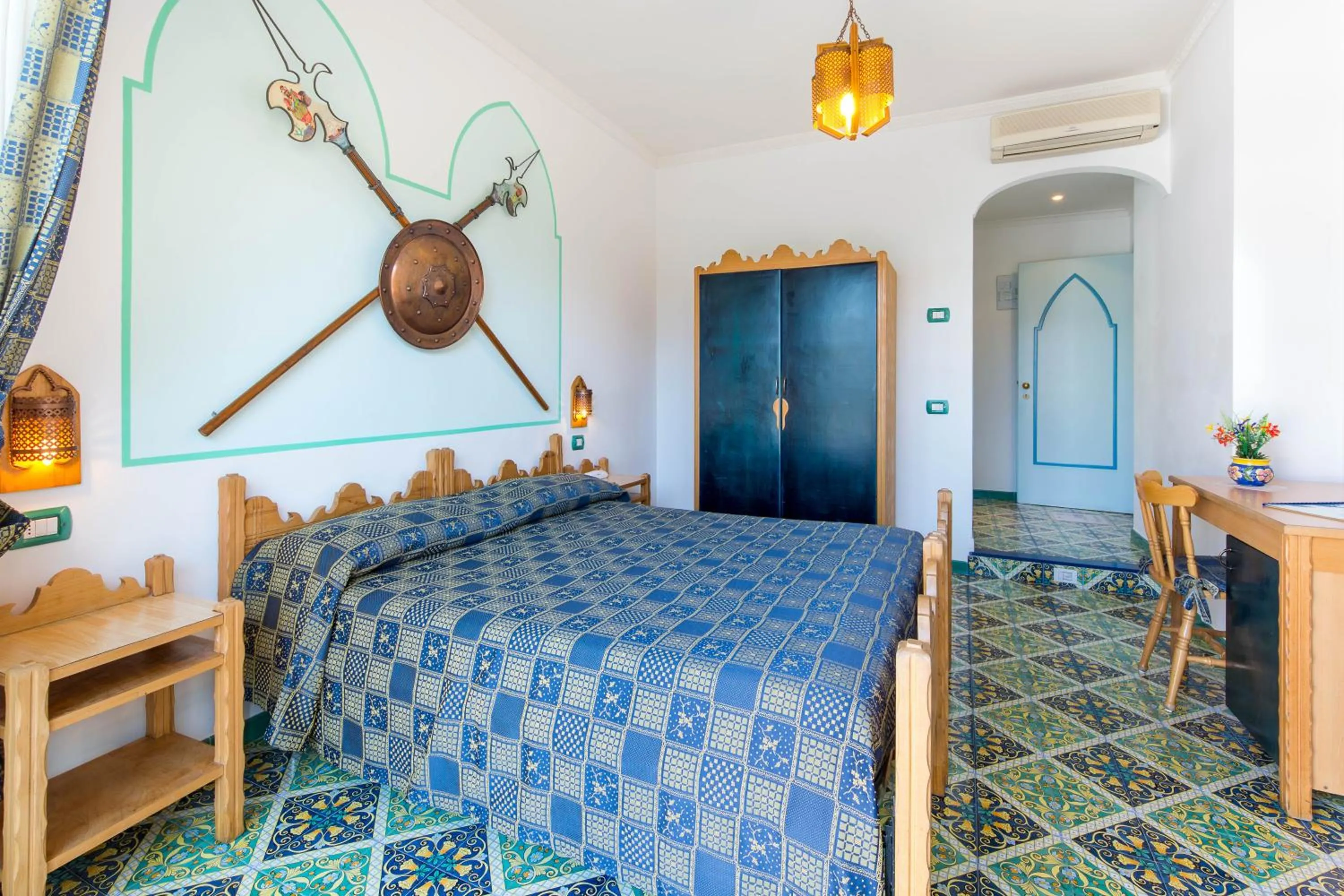 Bedroom, Bed in Riviera B&B Rooms & Apartment SEA-VIEW