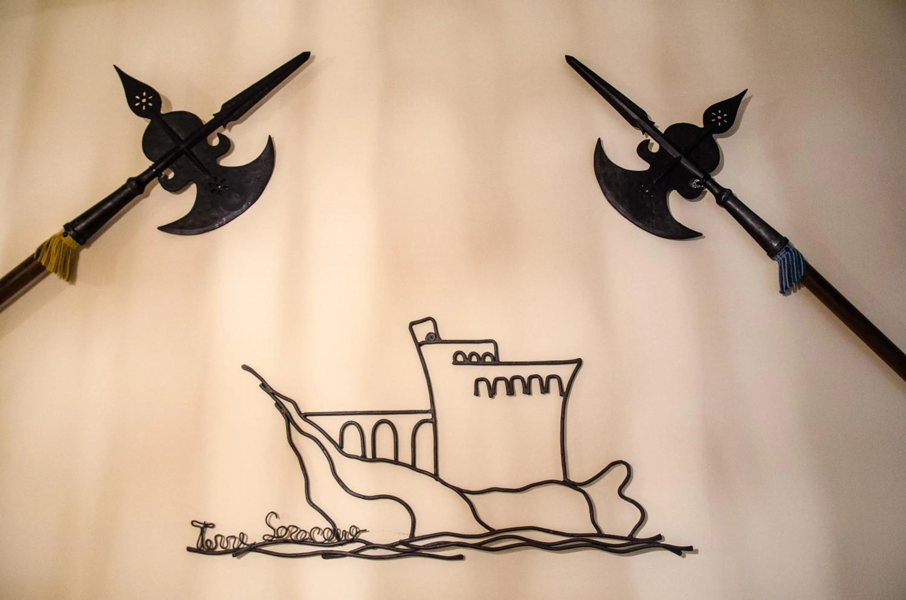 Decorative detail in Riviera B&B Rooms