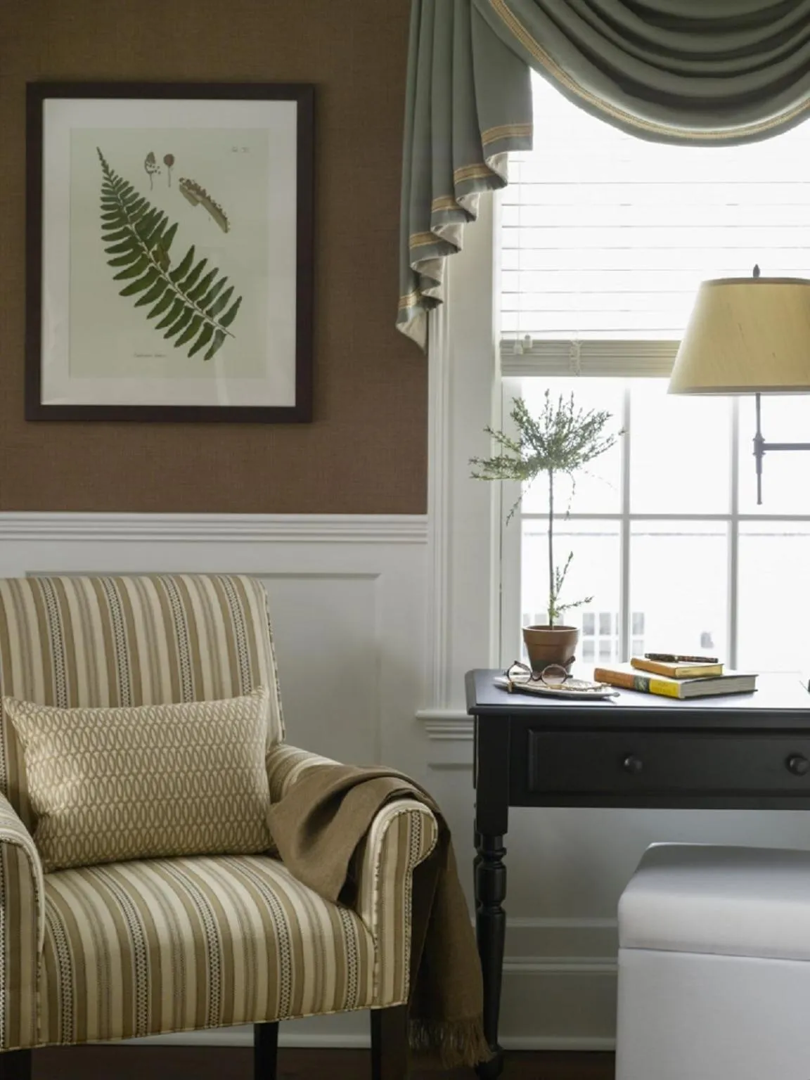 Seating area in The White Hart