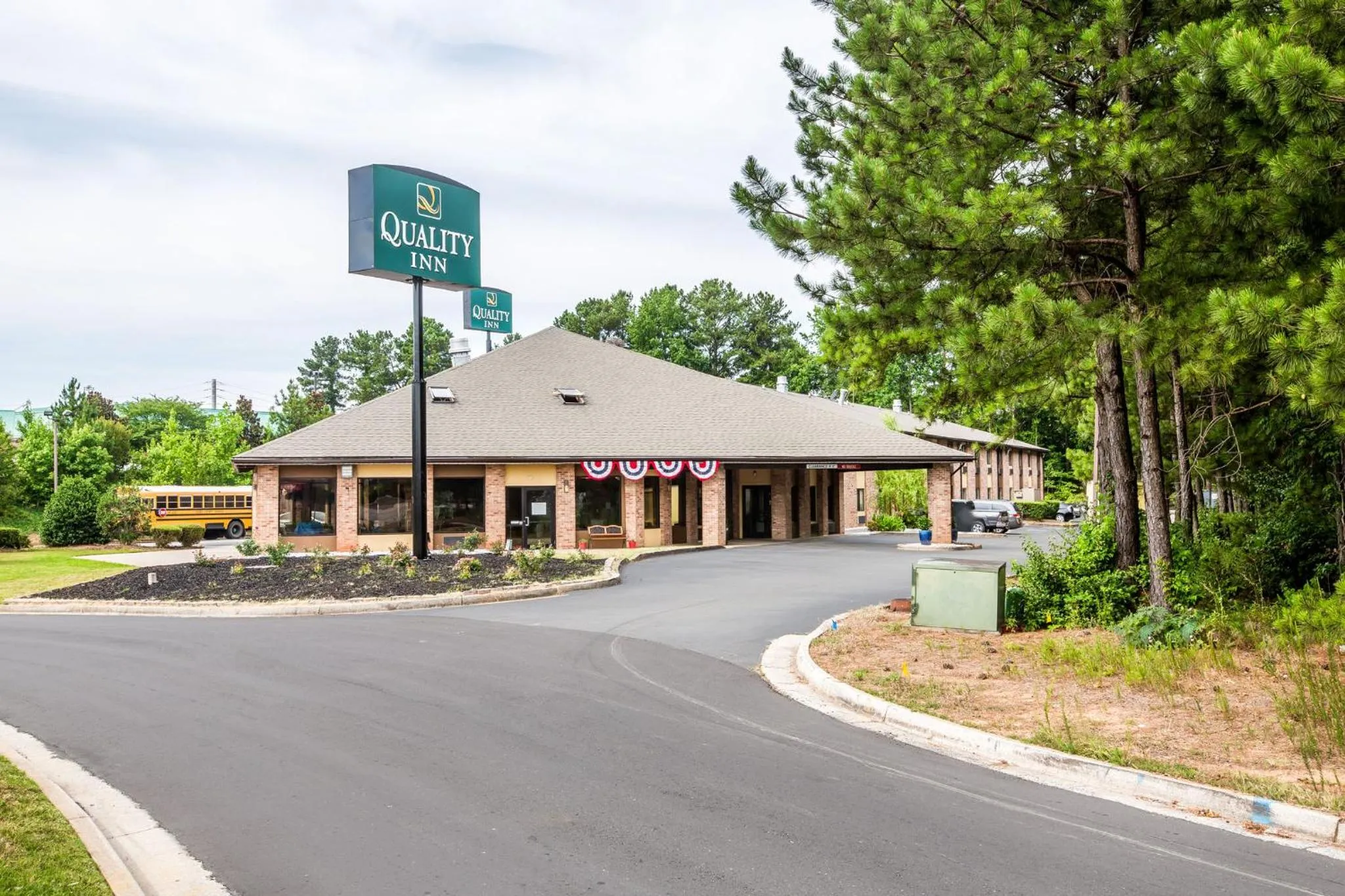 Property building in Quality Inn Stockbridge Atlanta South