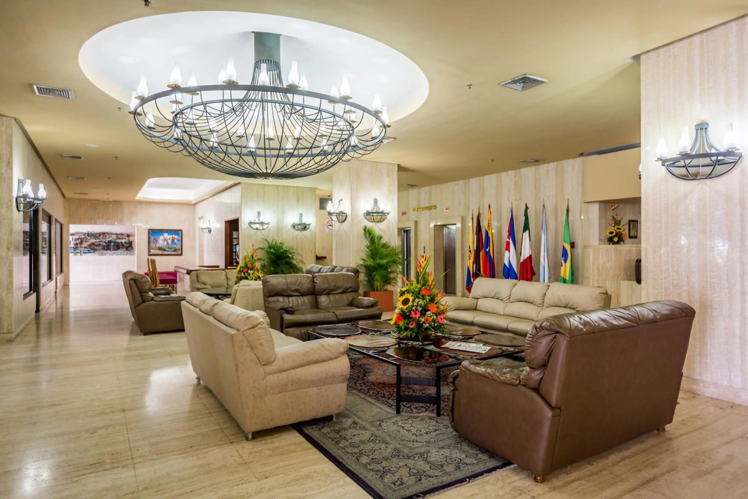 Lobby or reception in Hotel Olé Caribe