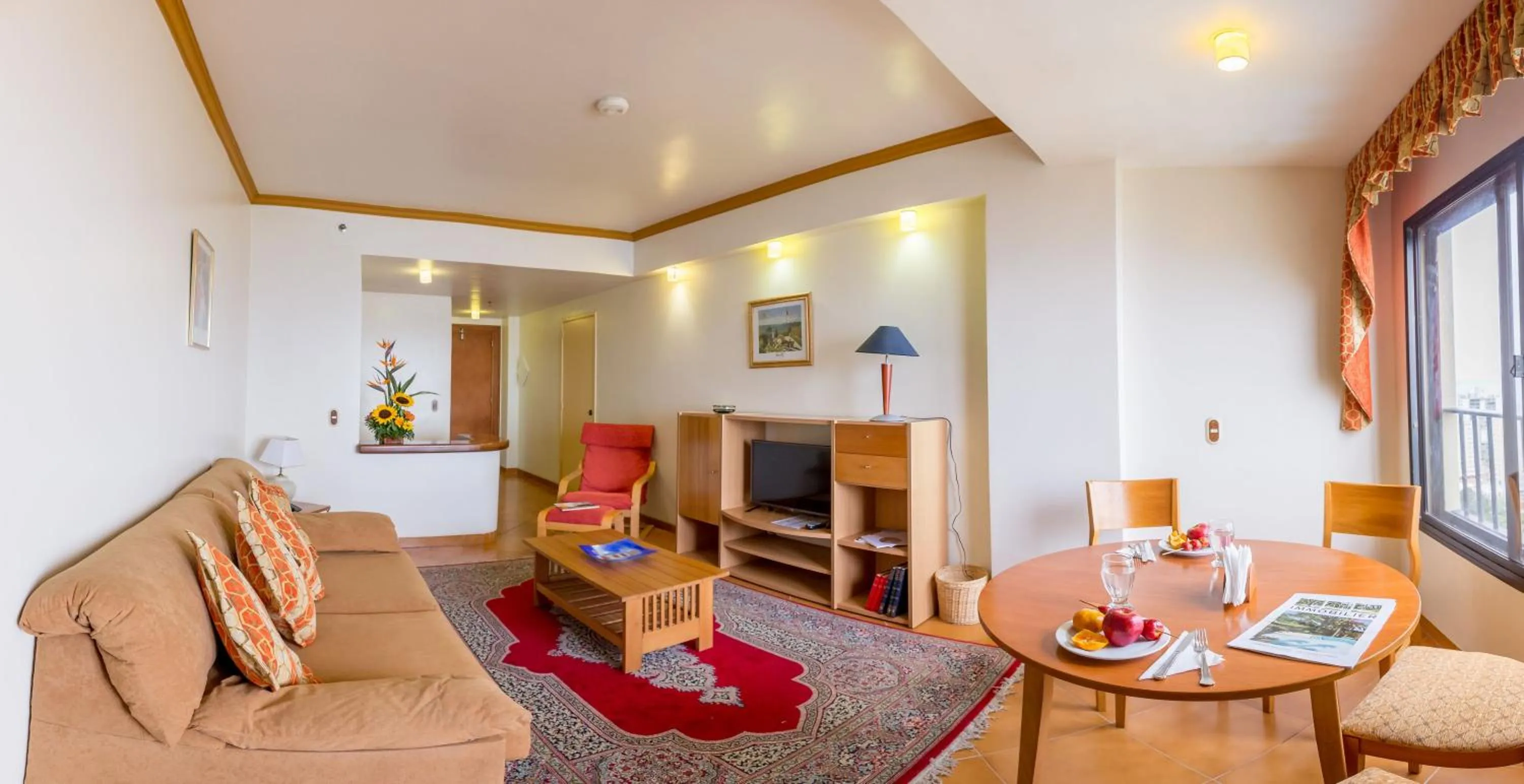 Living room in Hotel Olé Caribe