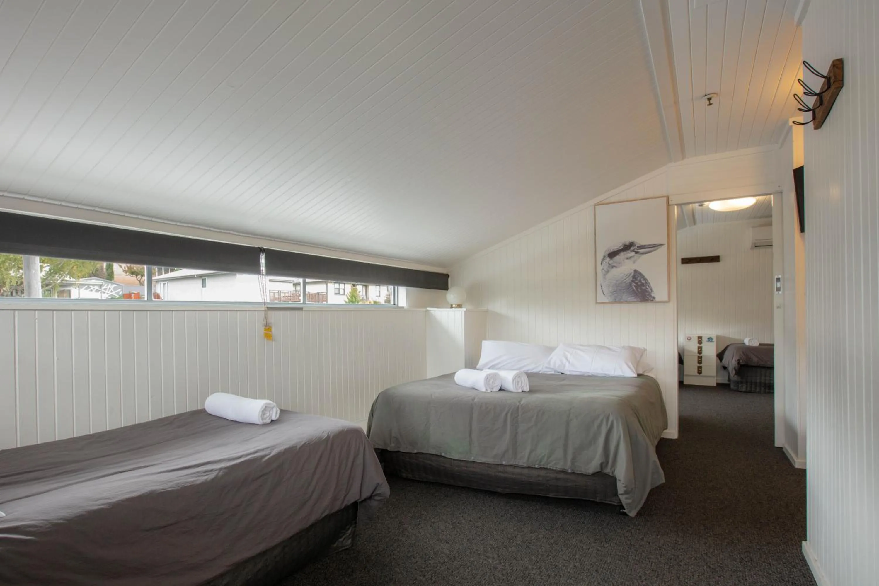 Bed in Kookaburra Lodge