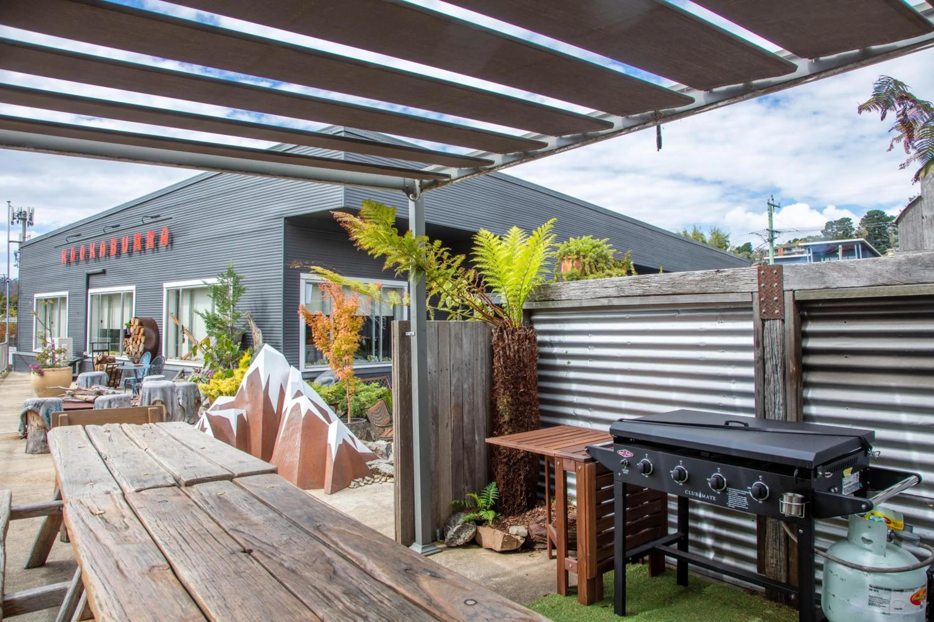 BBQ facilities in Kookaburra Lodge