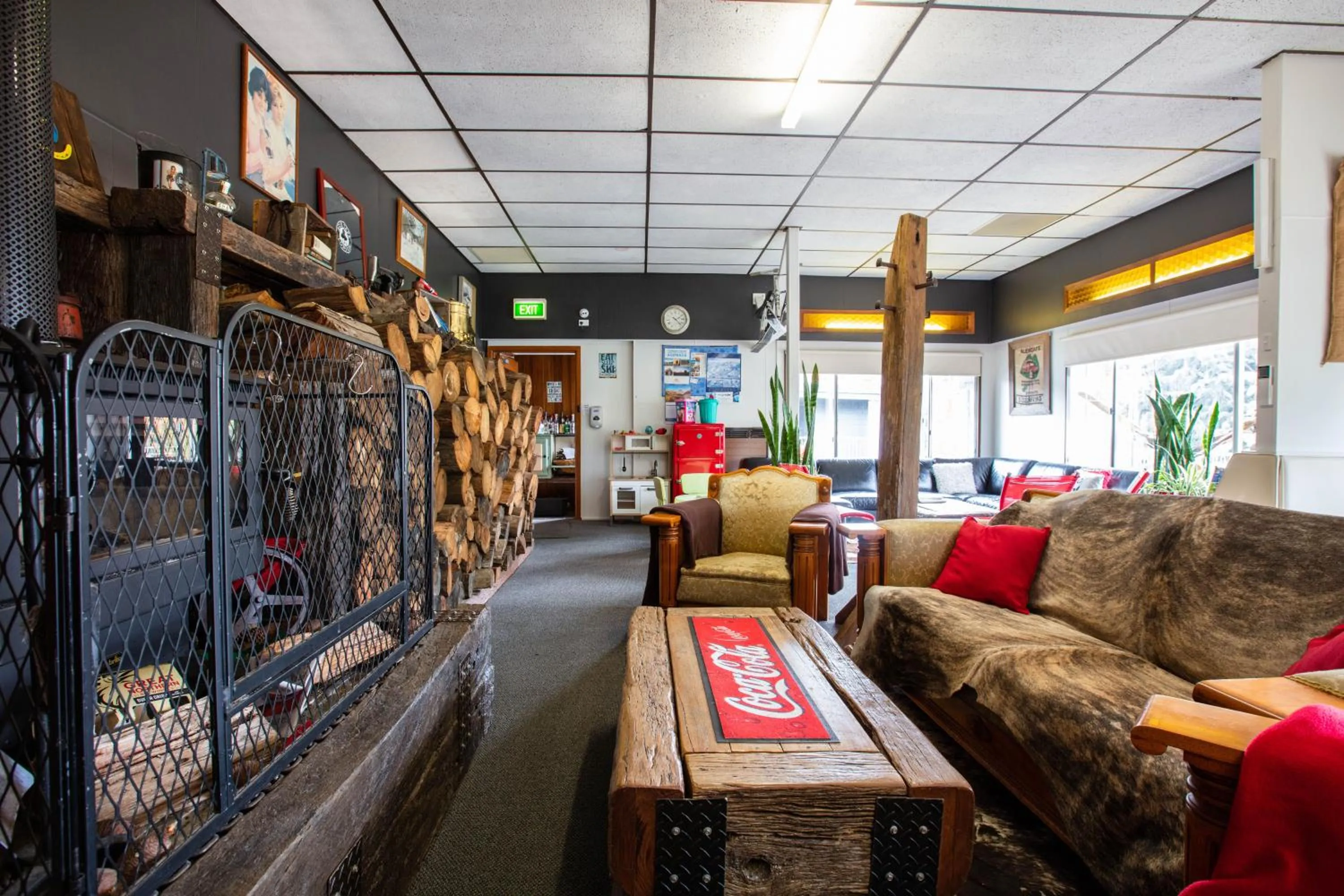 Skiing in Kookaburra Lodge