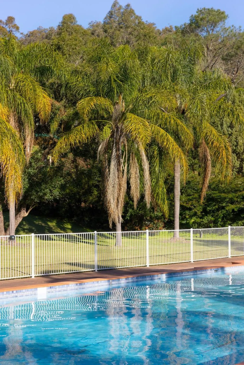 Pool view in Wisemans Retreat