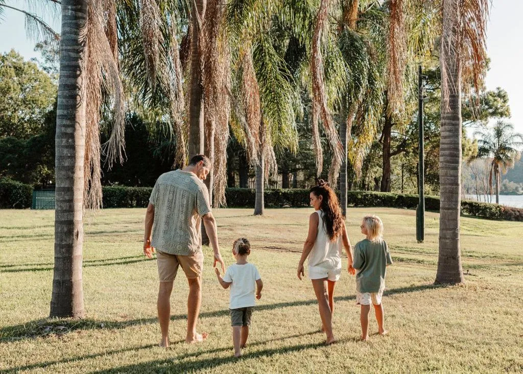 Family in Wisemans Retreat