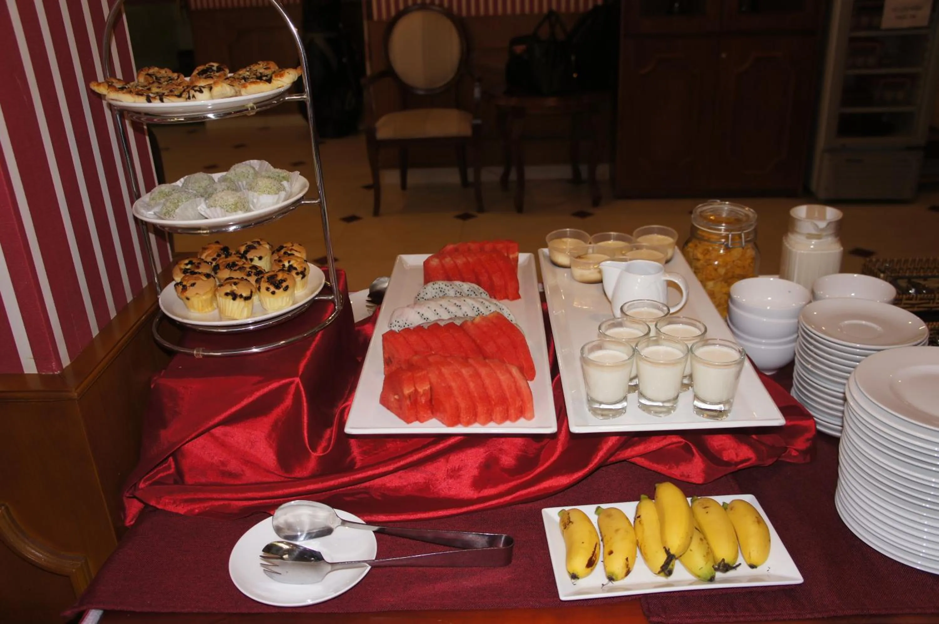 Buffet breakfast in Hotel L'Odéon Phu My Hung