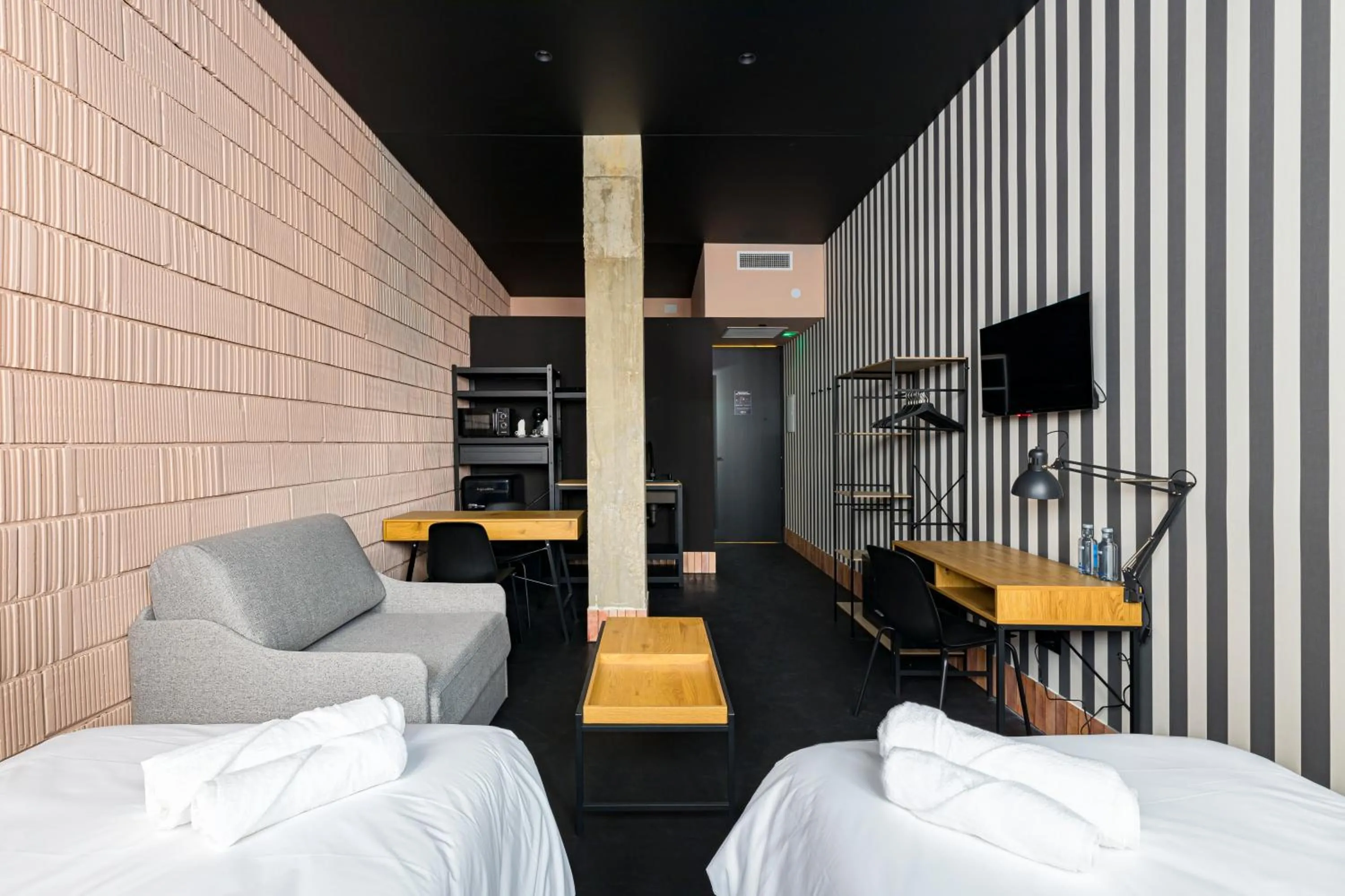 Bed in Apartamentos HEY U