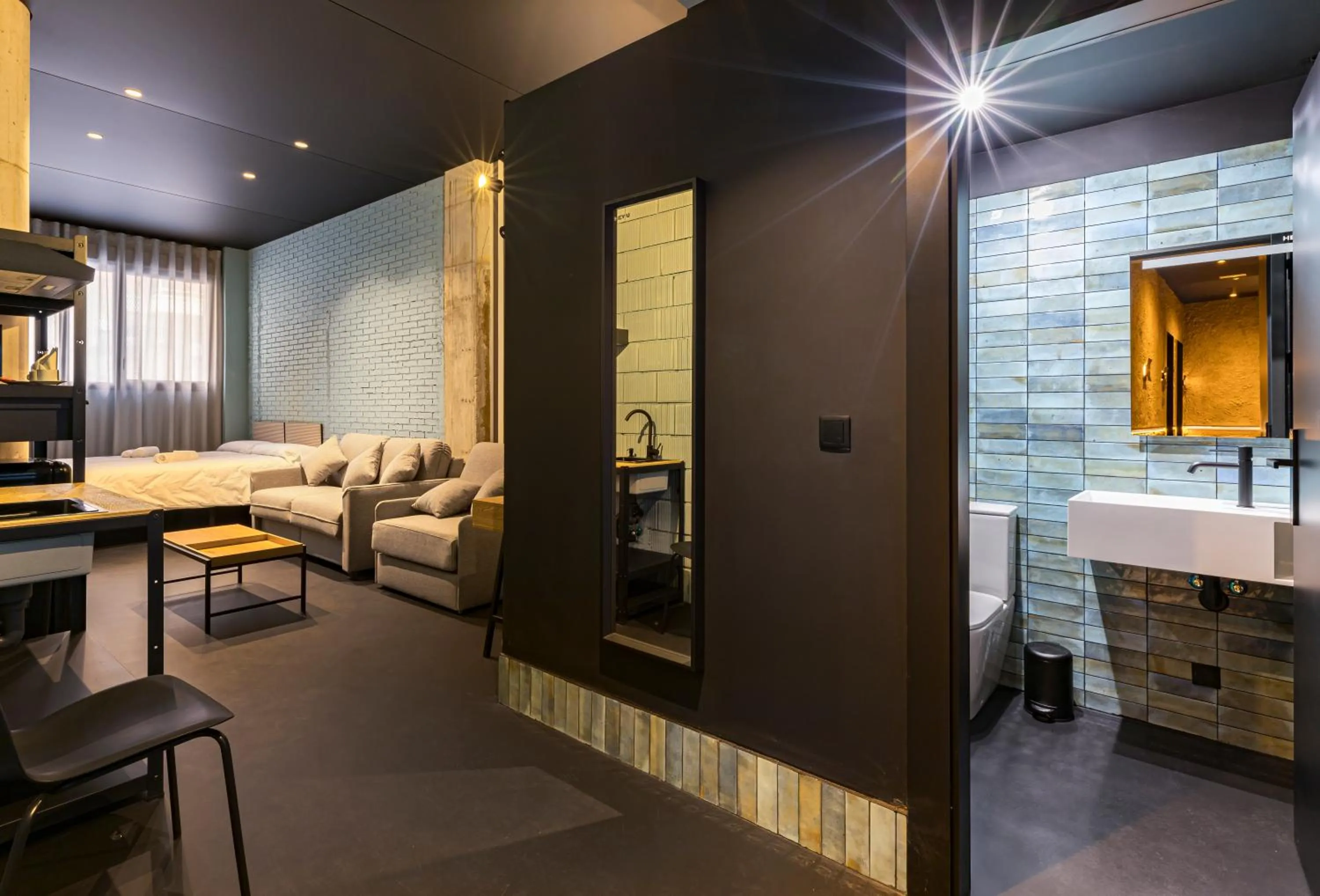 Bed in Apartamentos HEY U