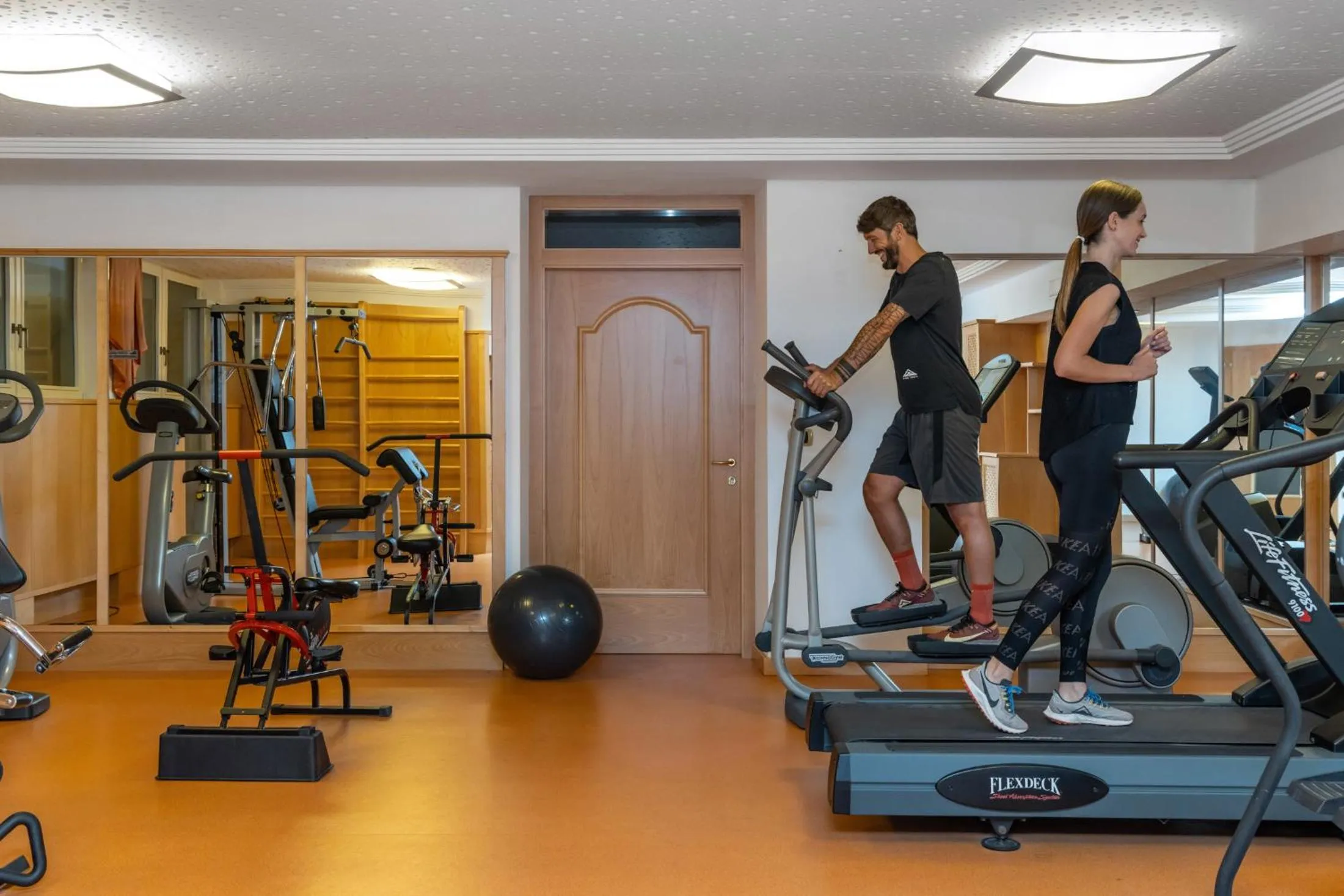 Fitness centre/facilities in Hotel Arcobaleno