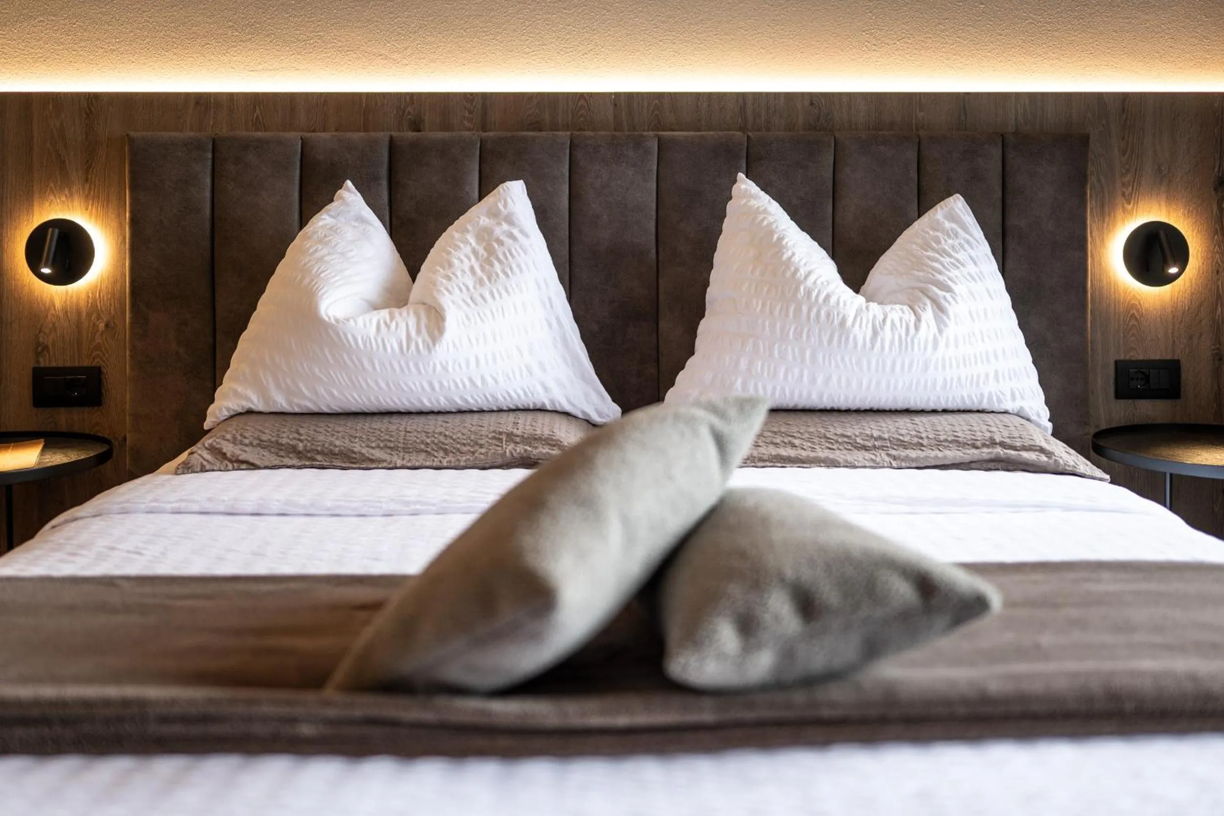 Bed in Hotel Arcobaleno