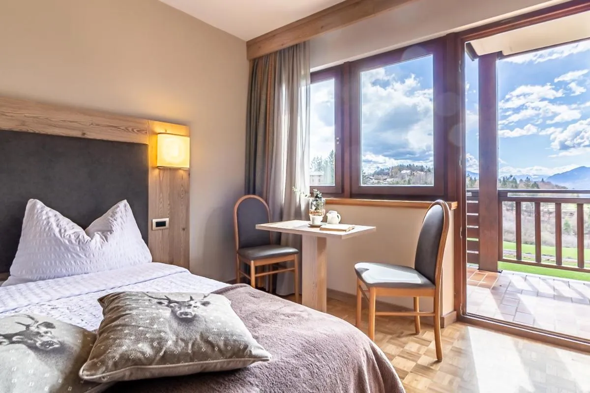 Bed in Hotel Arcobaleno