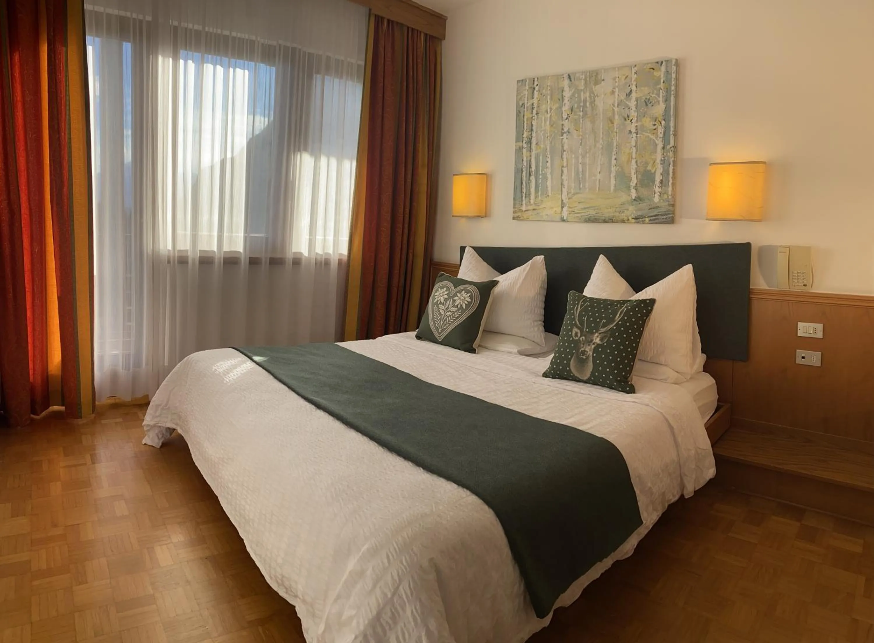 Bed in Hotel Arcobaleno