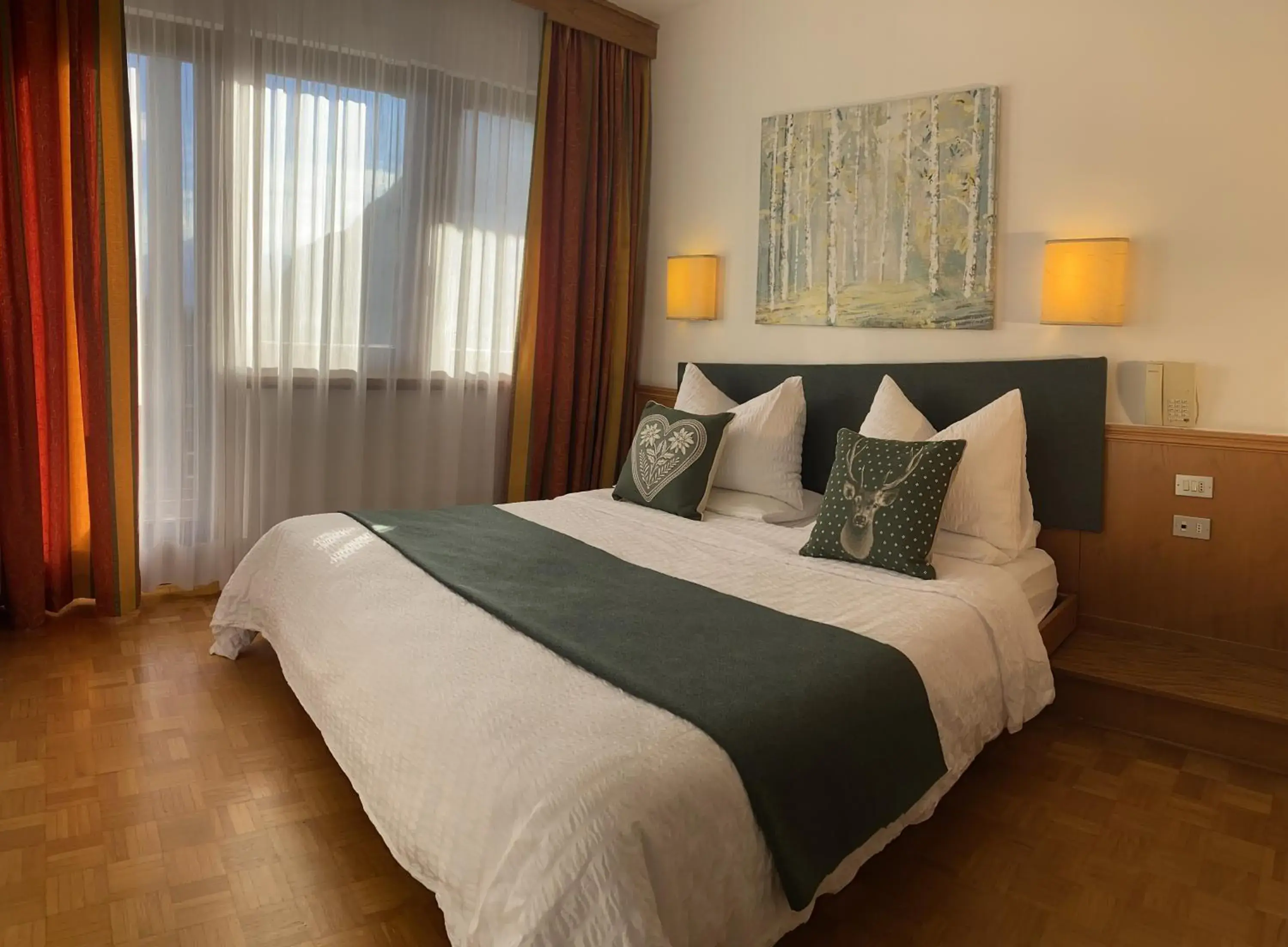 Standard Double or Twin Room with Garden View in Hotel Arcobaleno Standard Double or Twin Room with Garden View in Hotel Arcobaleno