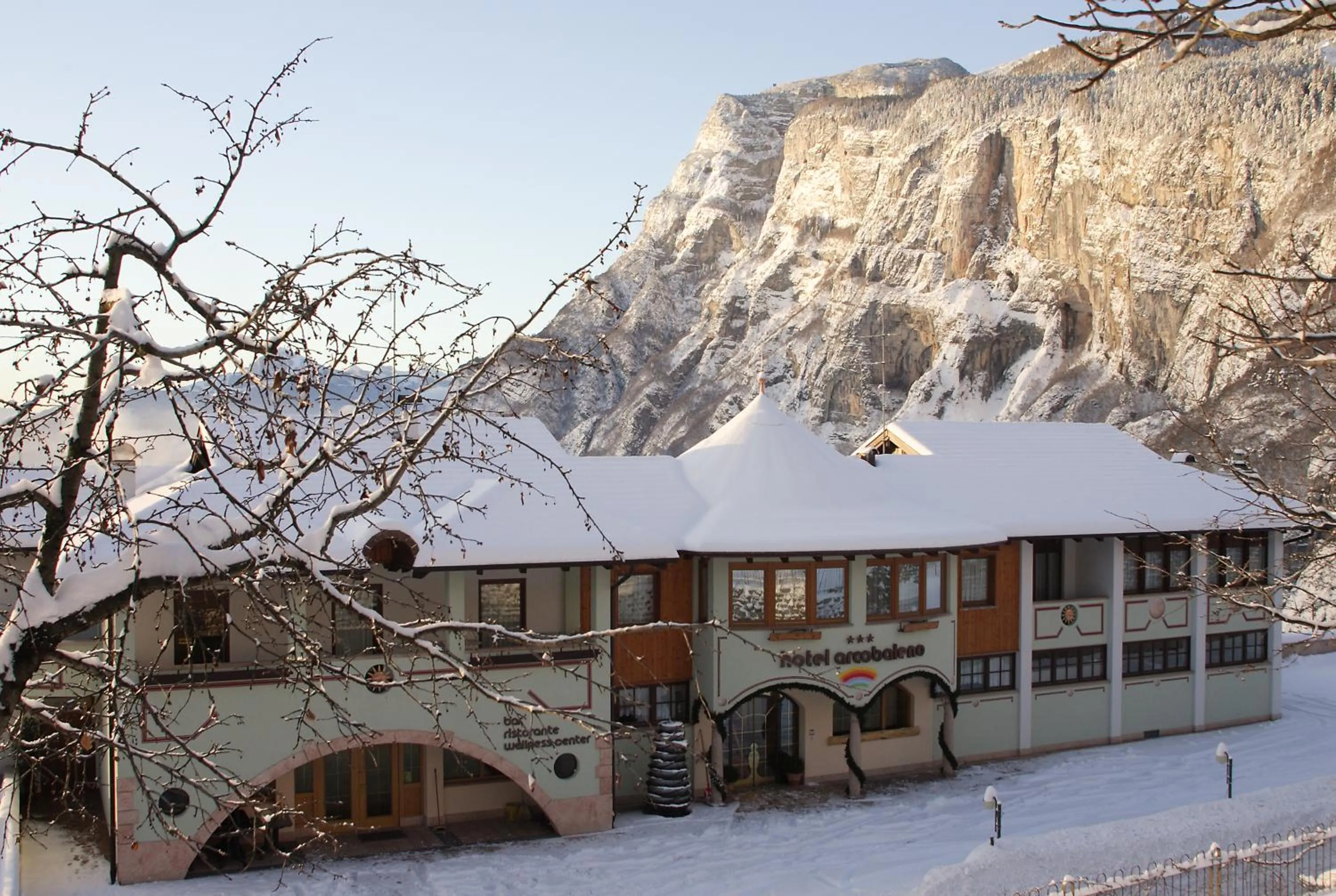 Property building in Hotel Arcobaleno