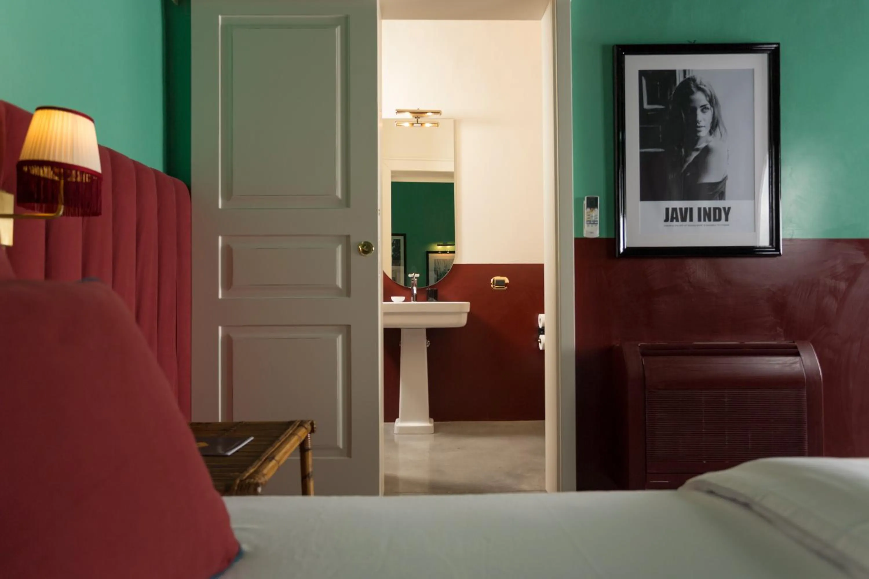 Bathroom, Bed in Palazzo Colombo