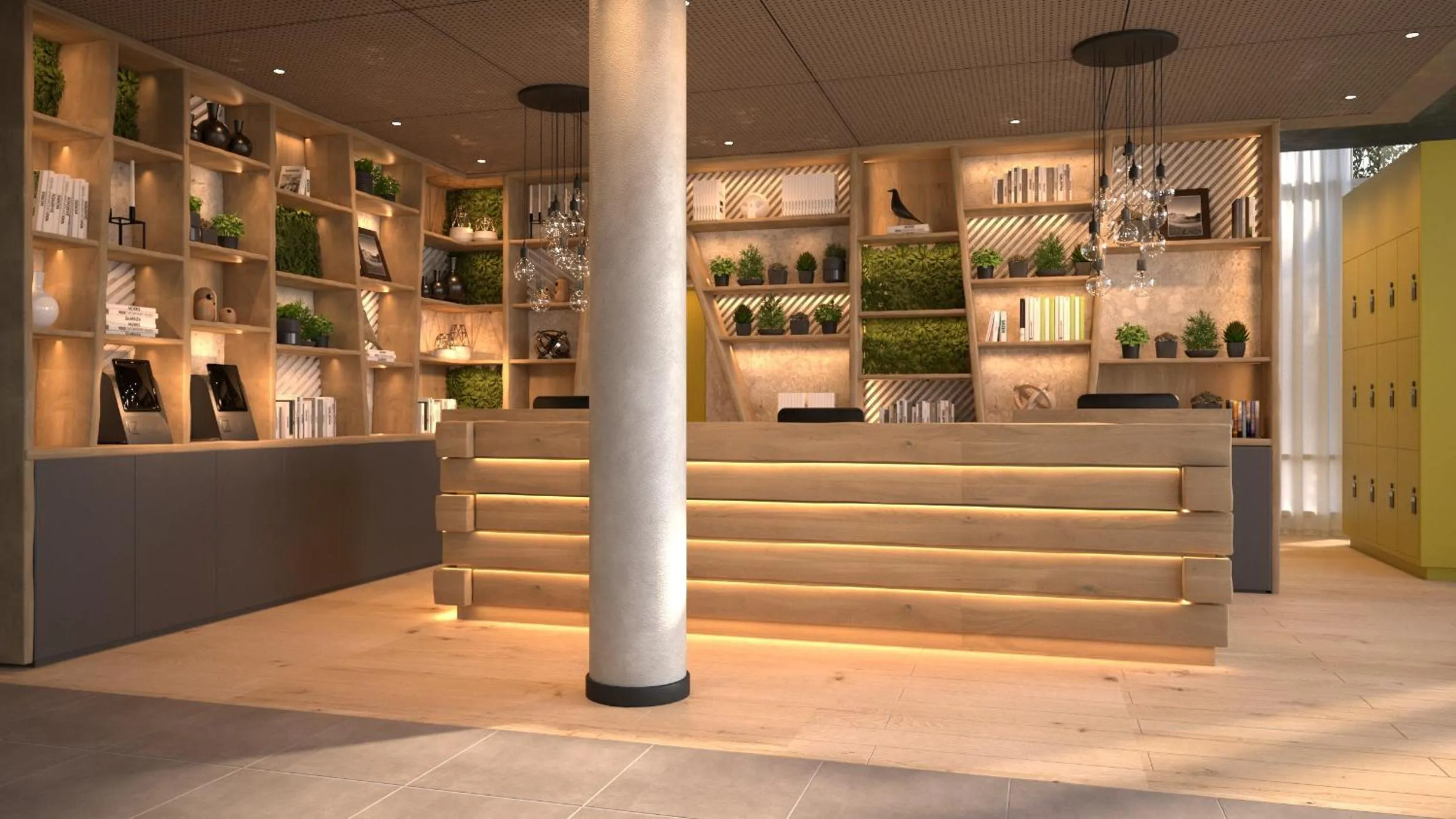 Lobby or reception in H2 Hotel Erfurt