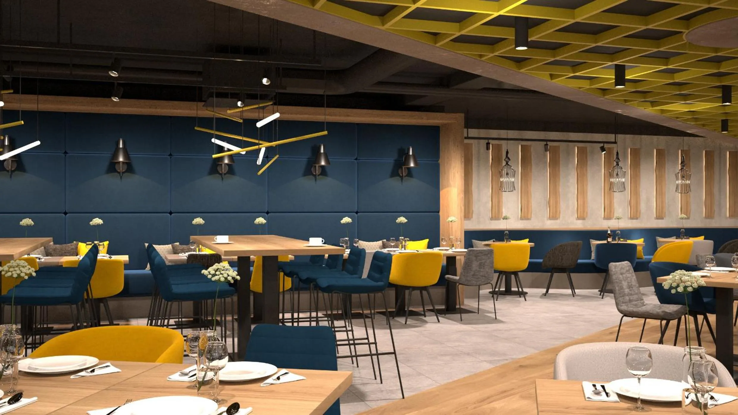 Restaurant/places to eat in H2 Hotel Erfurt