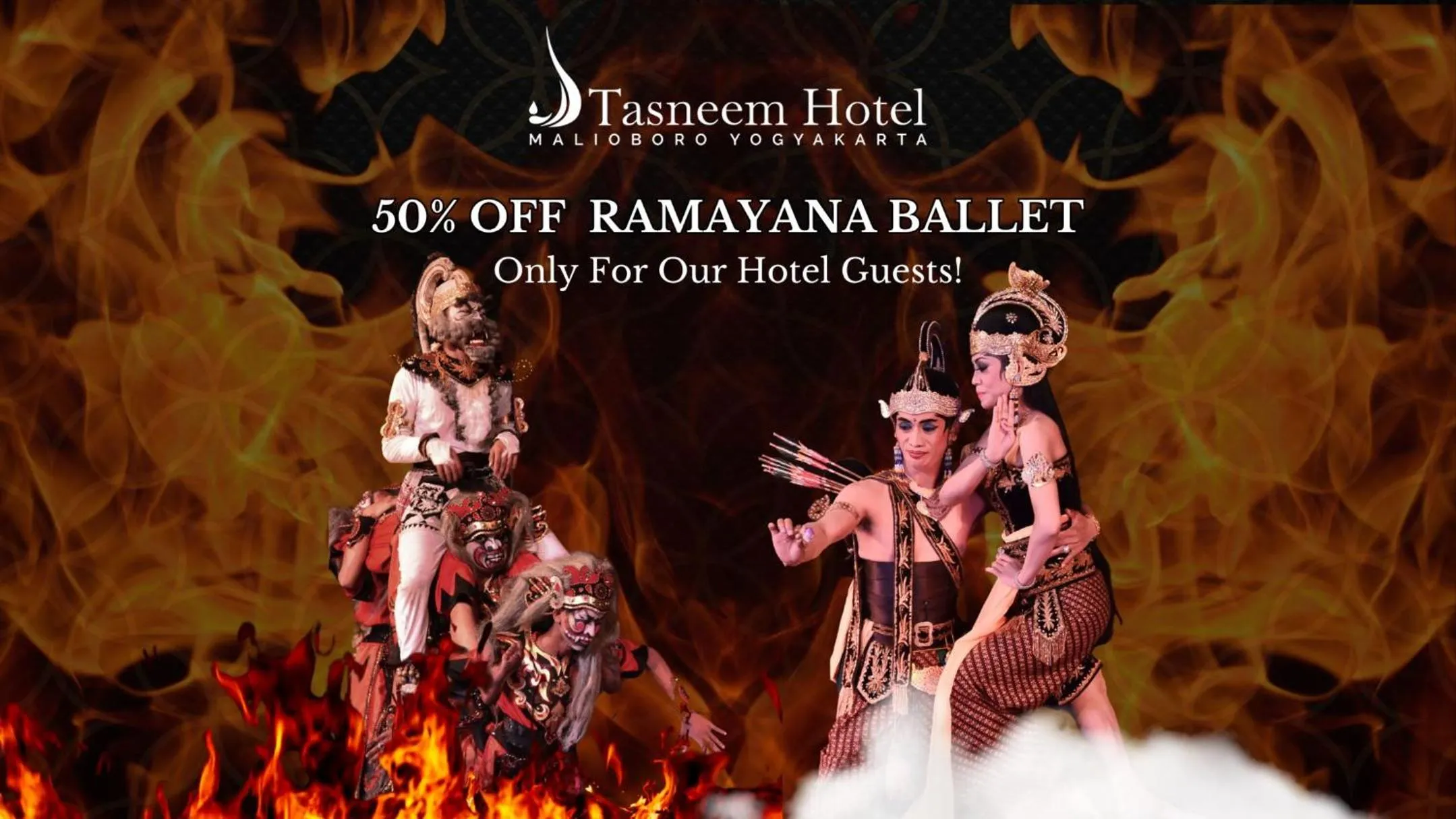 Landmark view in Tasneem Hotel Malioboro Yogyakarta