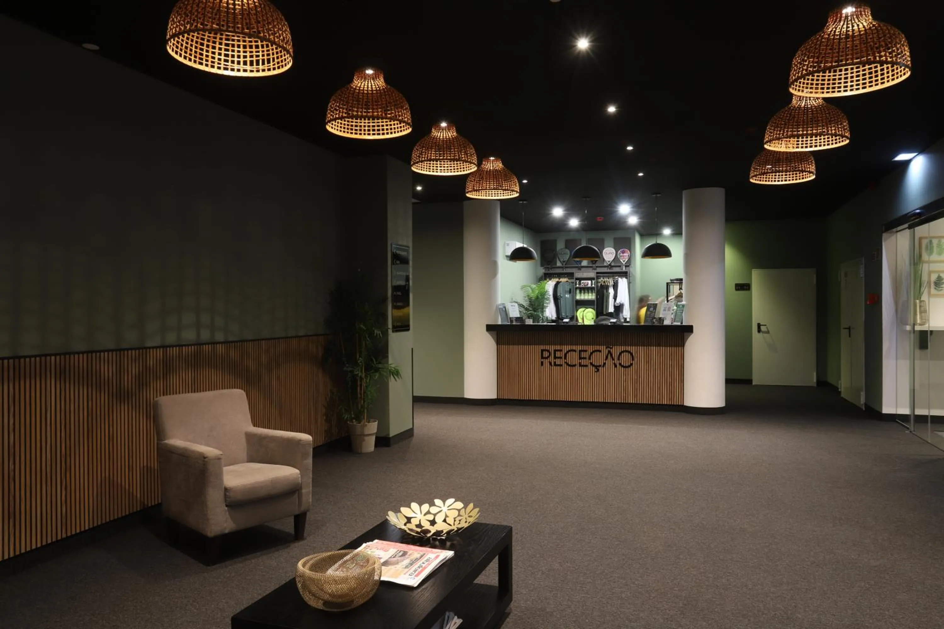 Lobby or reception in Albufeira Lounge Hotel