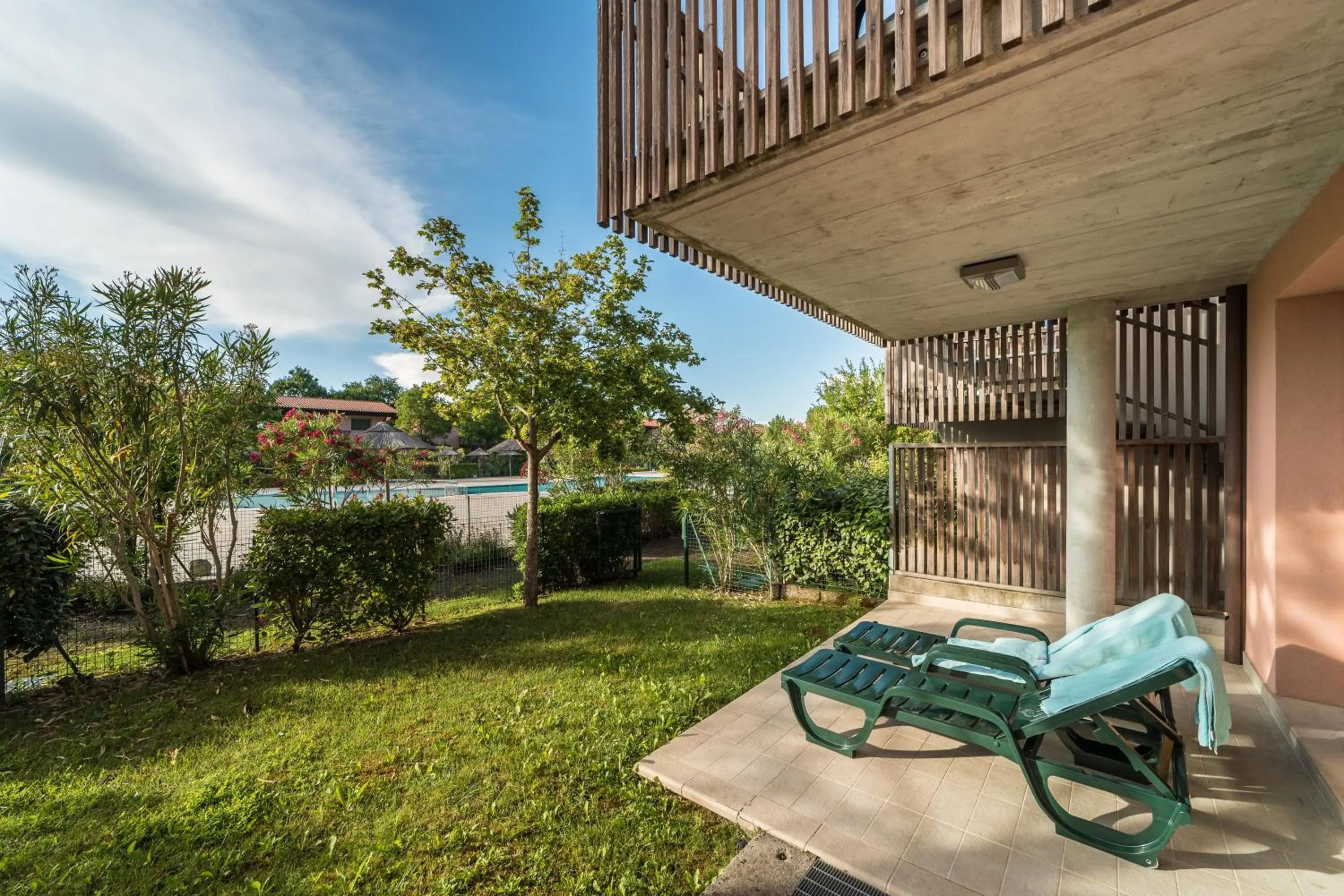 Patio in Green Village Eco Resort